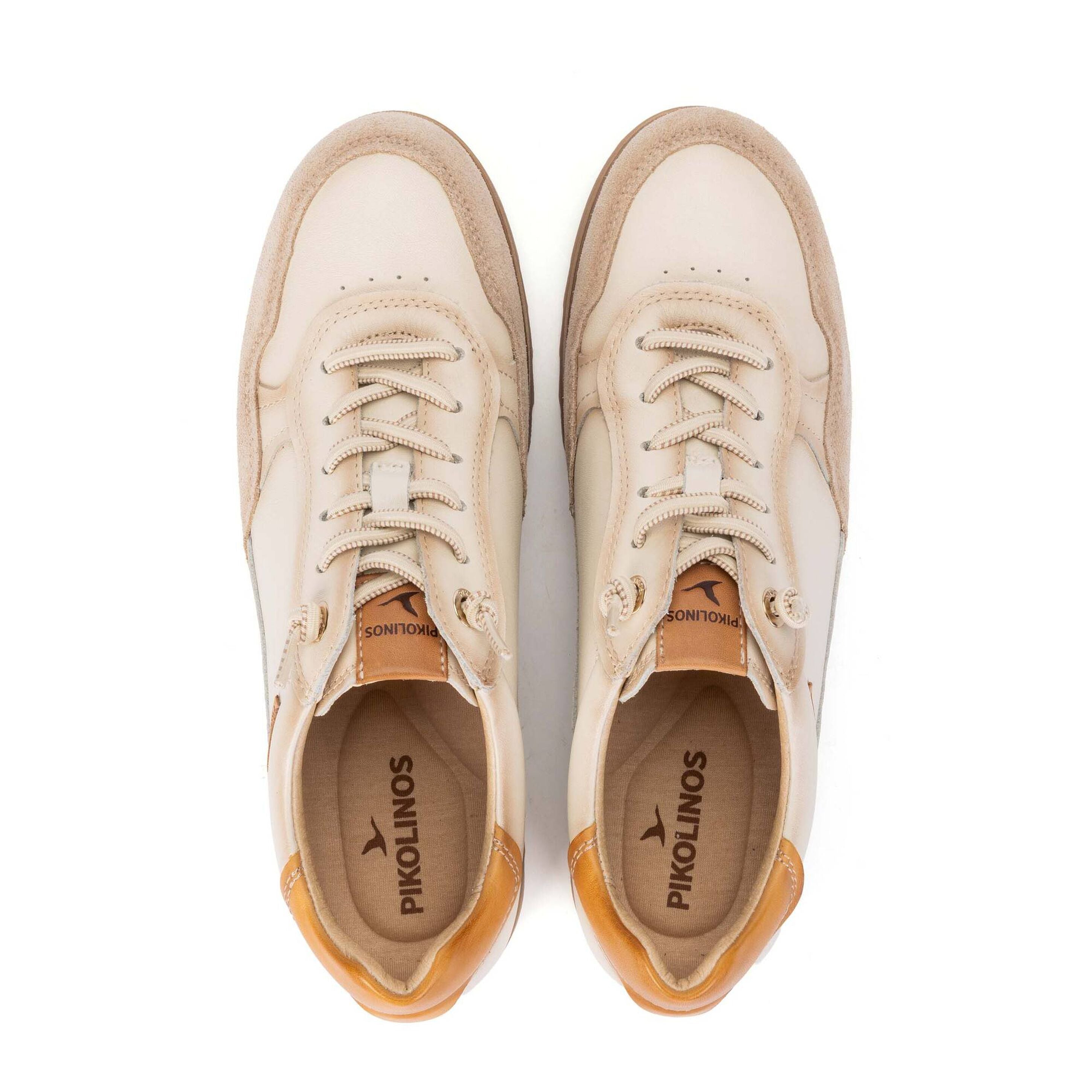 Sneaker à lacets femme 'Vigo' - blanc cassé