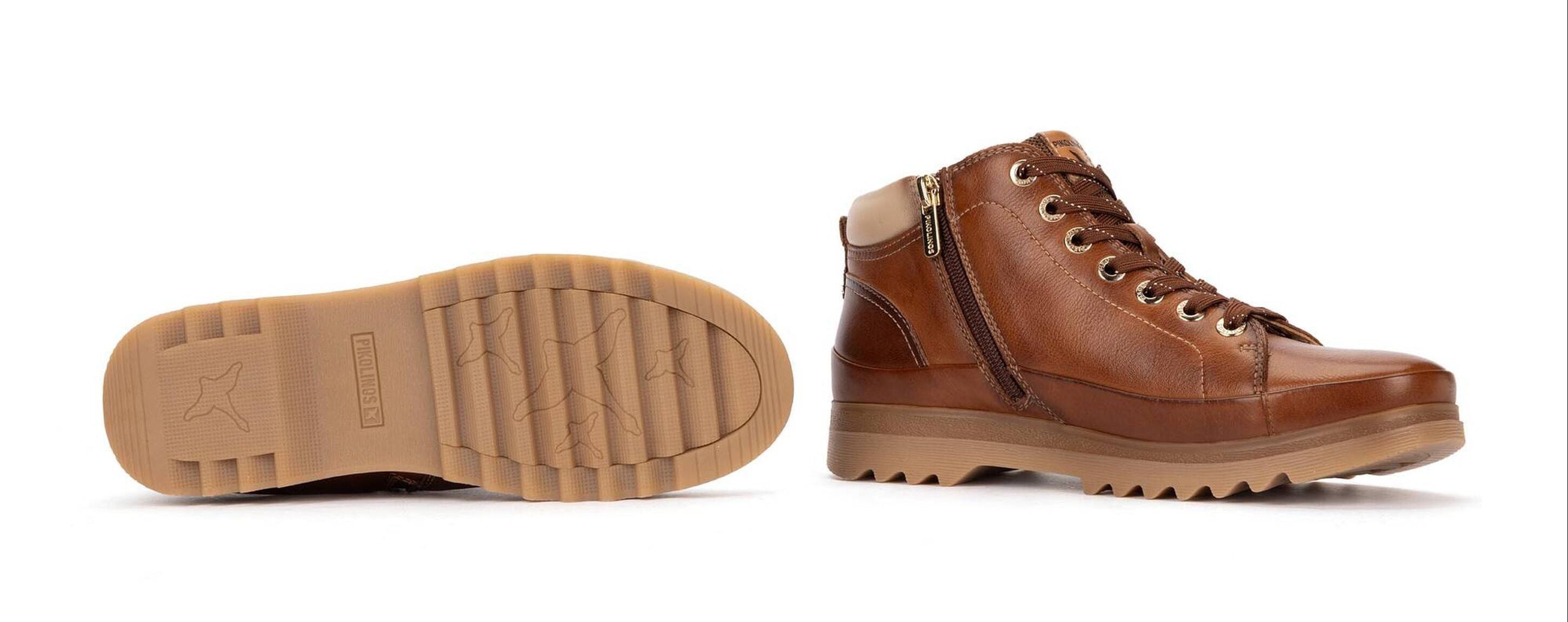 Sneaker style bottine pour femme 'Vigo' - marron