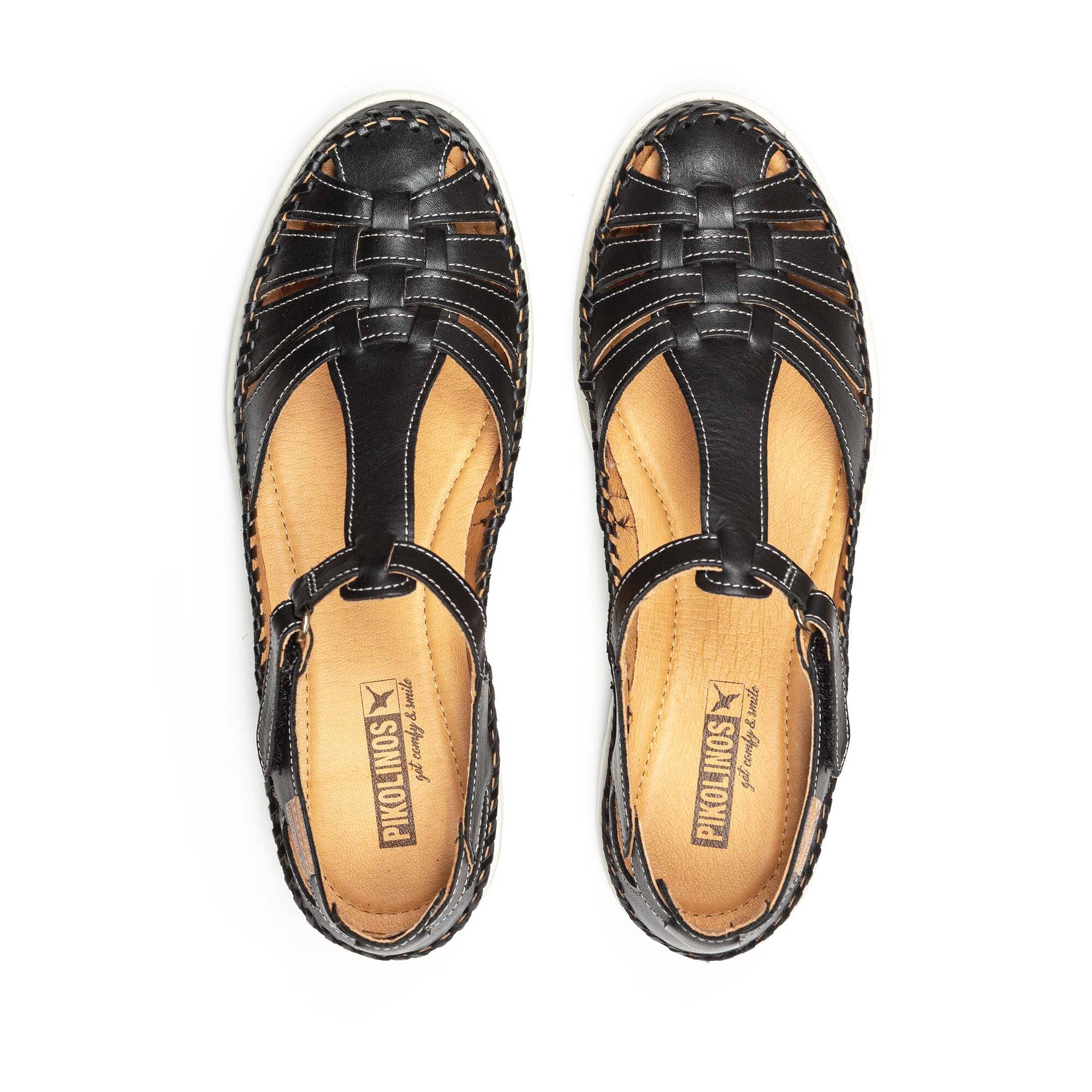 Damessandaal 'Tenerife' - zwart