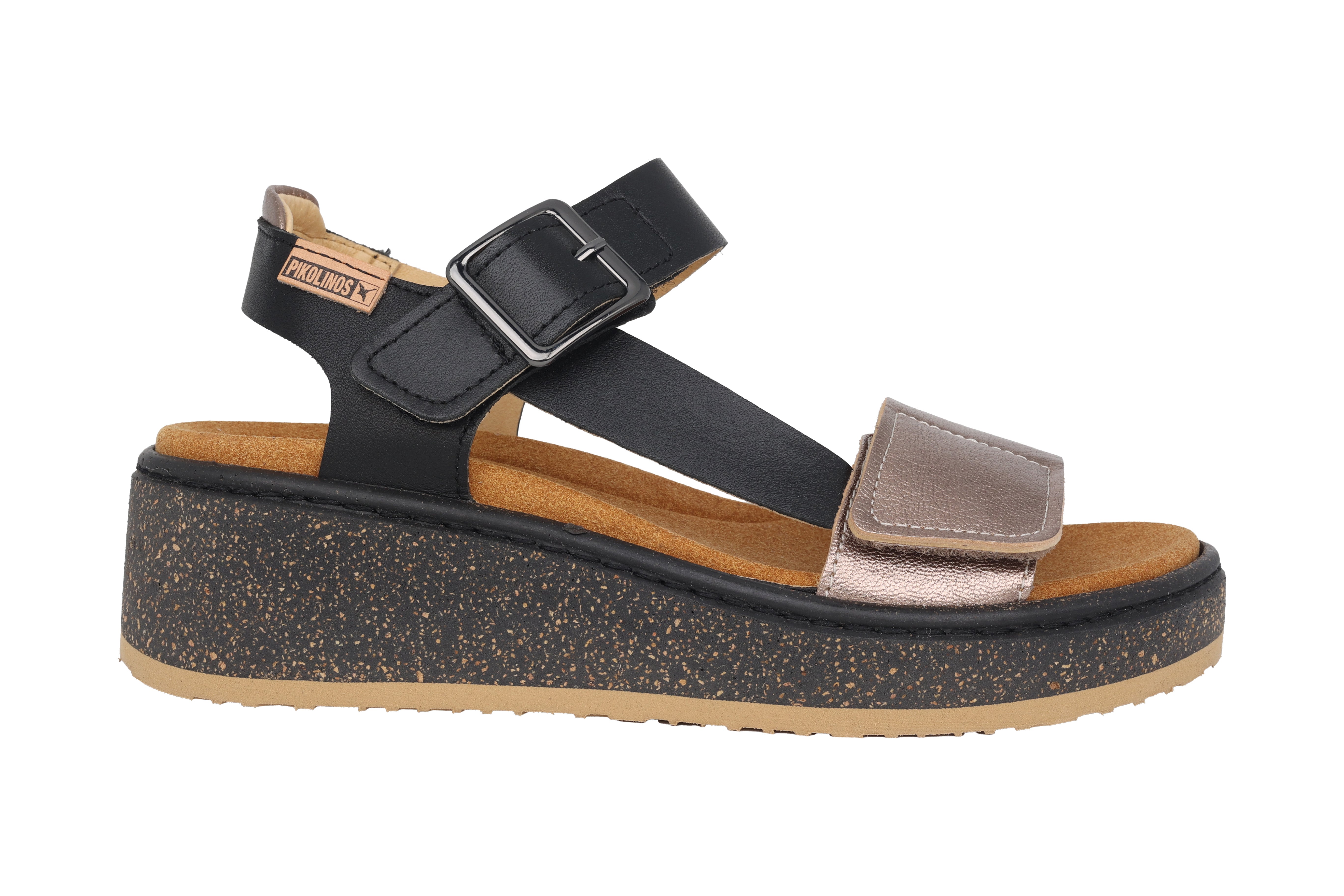 'Alzira' women's sandal - black