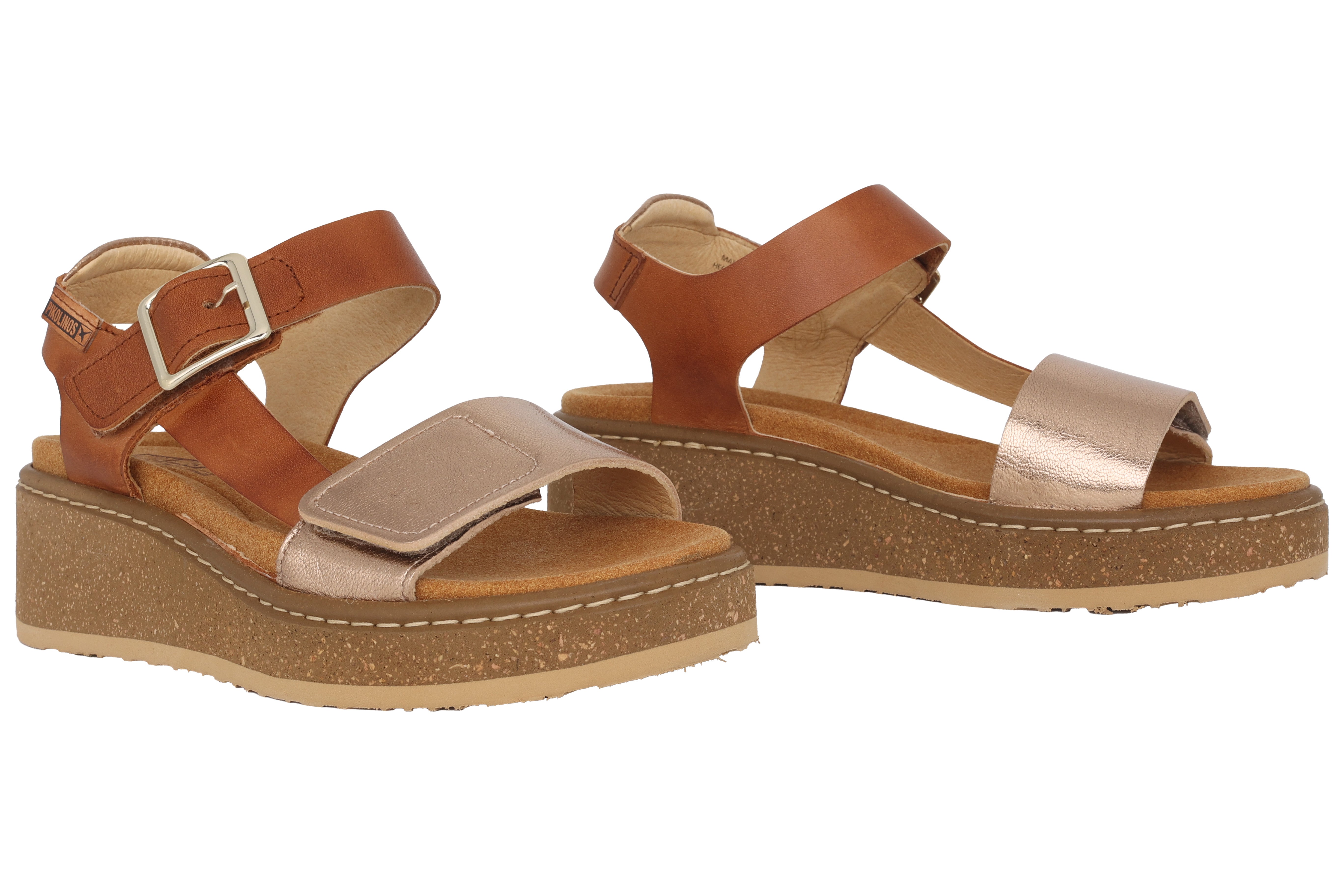 Sandale femme 'Alzira' - marron