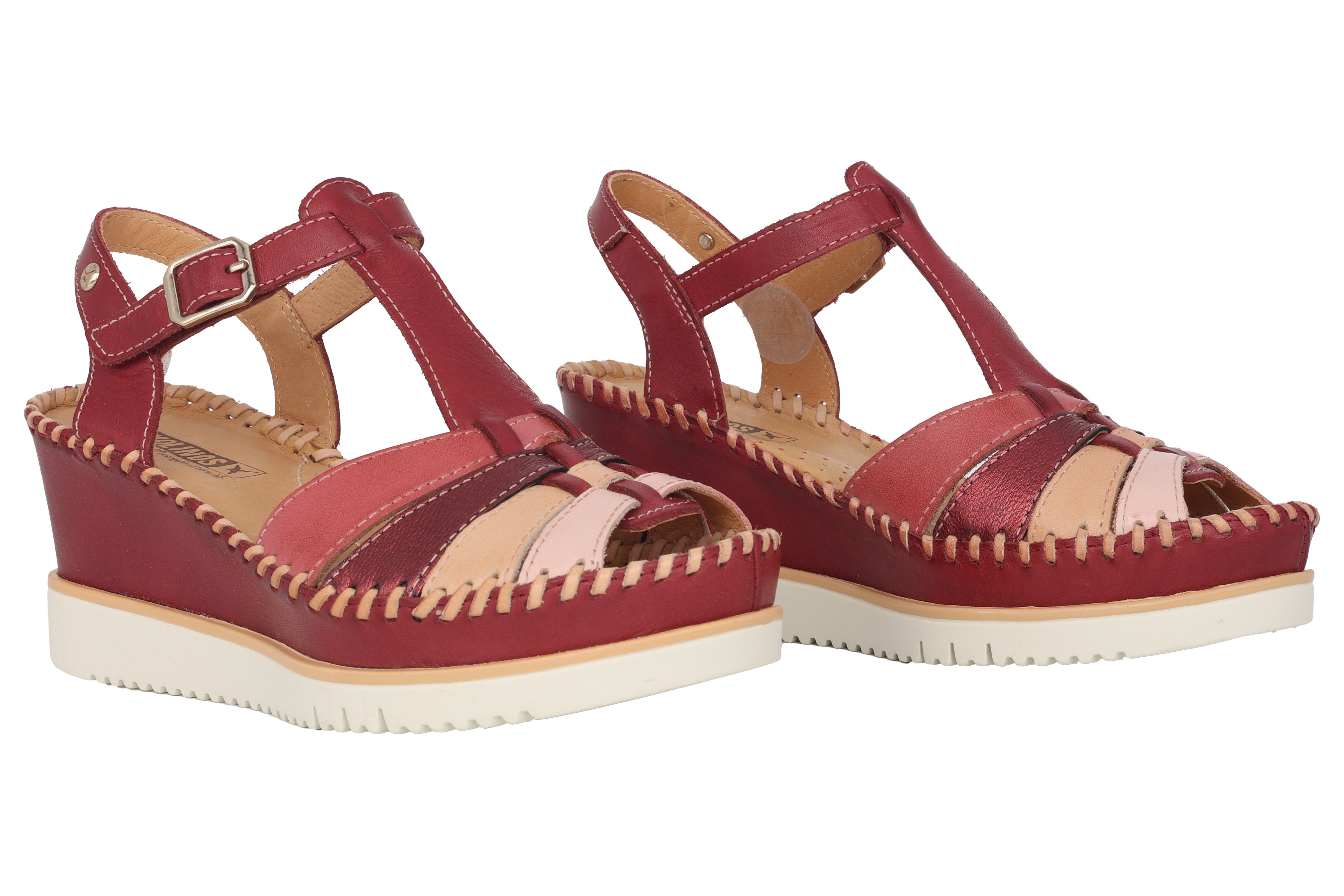 Damessandaal 'Aguadulce' - Rood