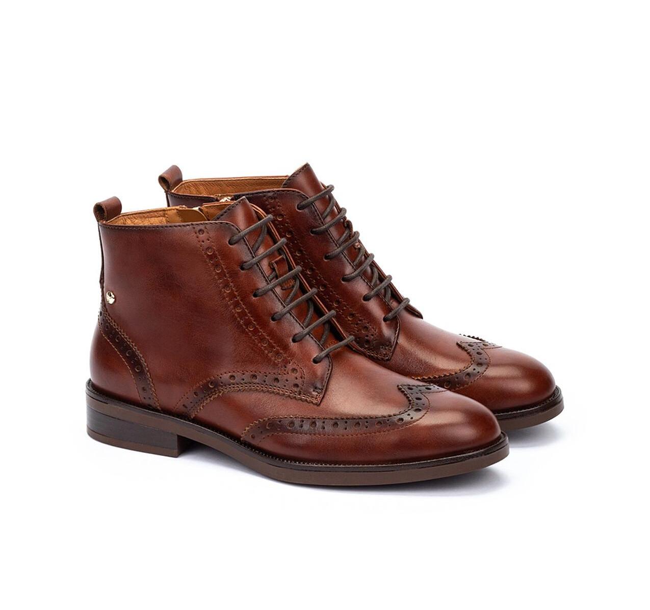 'Puertollano' women's ankle boot - Brown