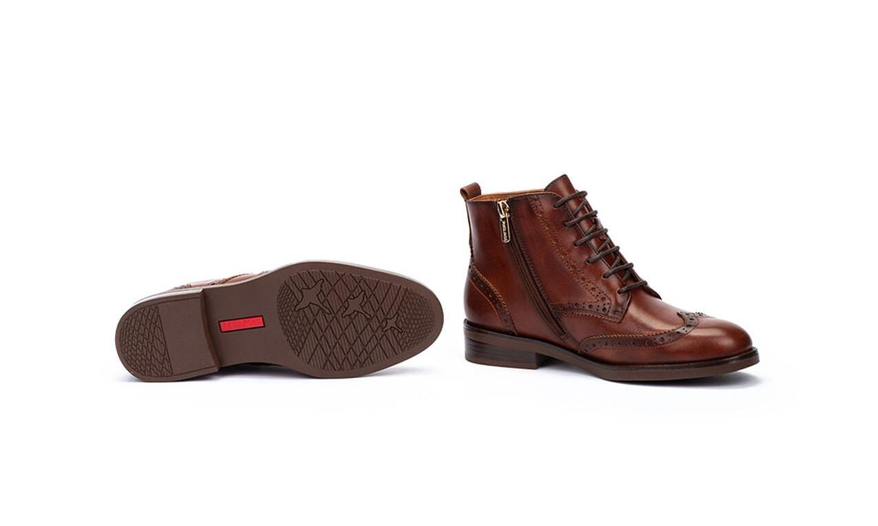 'Puertollano' women's ankle boot - Brown