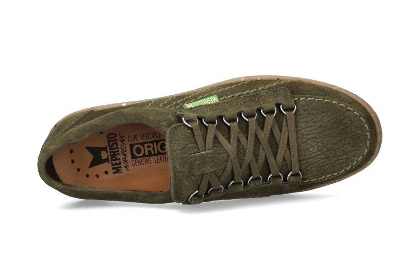'Rainbow' men's Mephisto originals lace - up shoe - green - Chaplinshoes'Rainbow' men's Mephisto originals lace - up shoe - greenMephisto