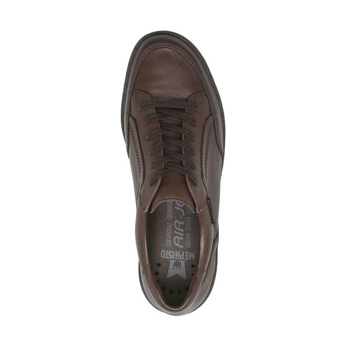 Herensneaker met veters 'Raphy' - bruin - Chaplinshoes'Raphy' herensneaker met veters - bruin Mephisto