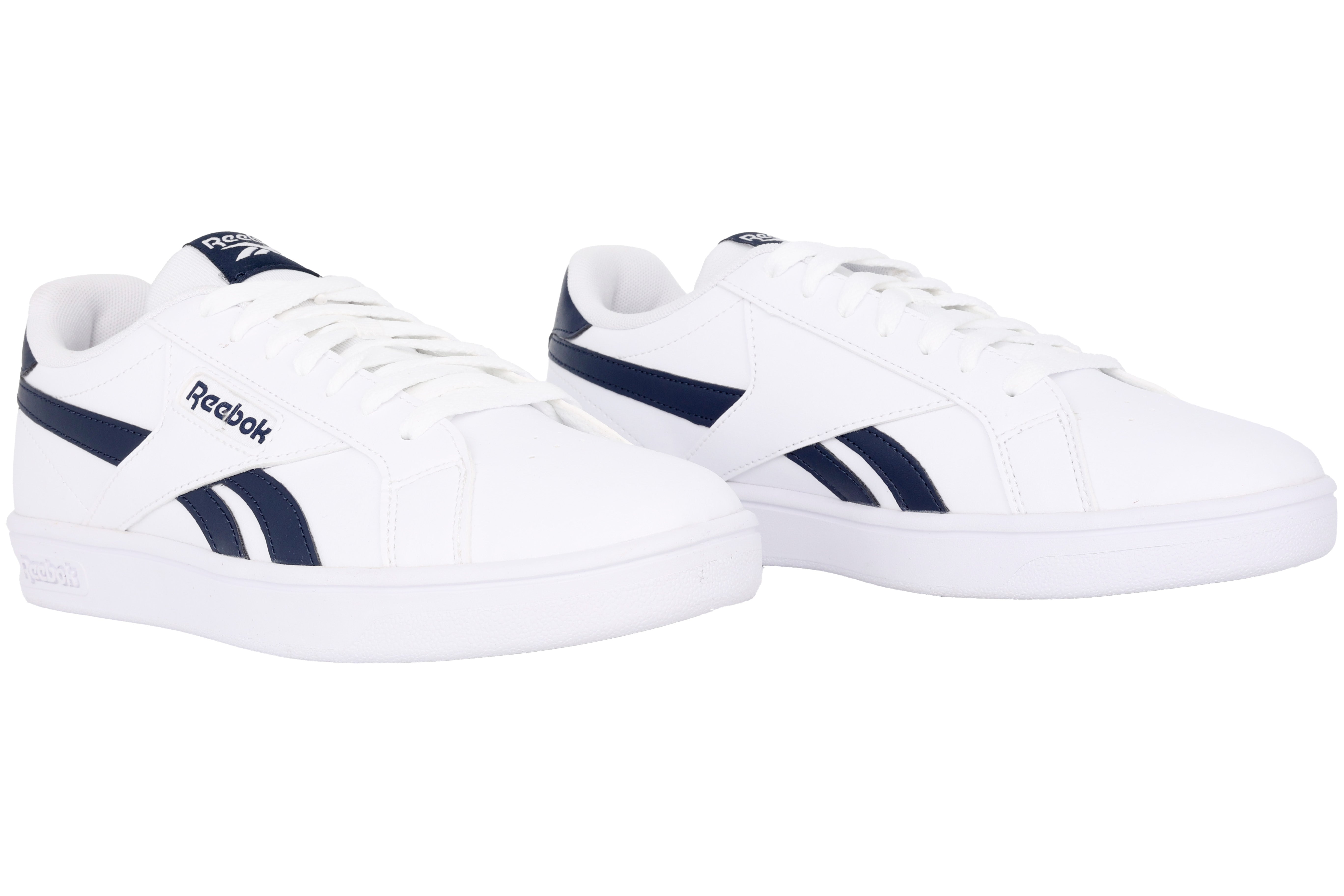 'Court Retro' men's lace-up sneaker - White