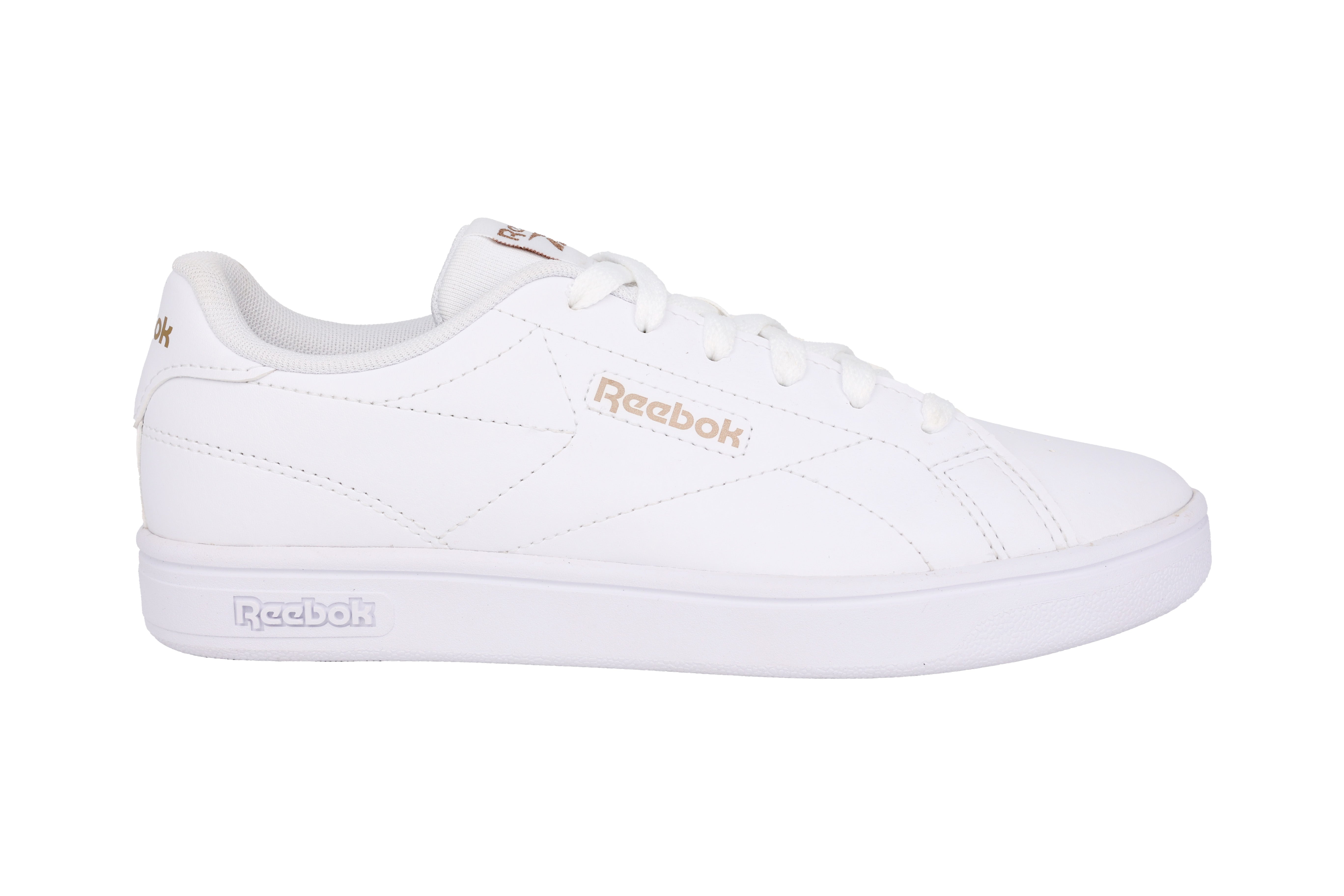 Damen-Schnürsneaker „Court Clean“ – Weiß