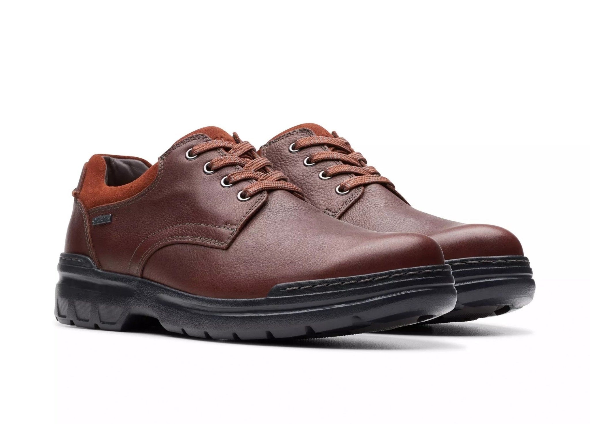 'Rockie WalkGTX' men's waterproof wide fit(H) lace - up shoe - Brown Wide - Chaplinshoes'Rockie WalkGTX' men's waterproof wide fit(H) lace - up shoe - Brown WideClarks
