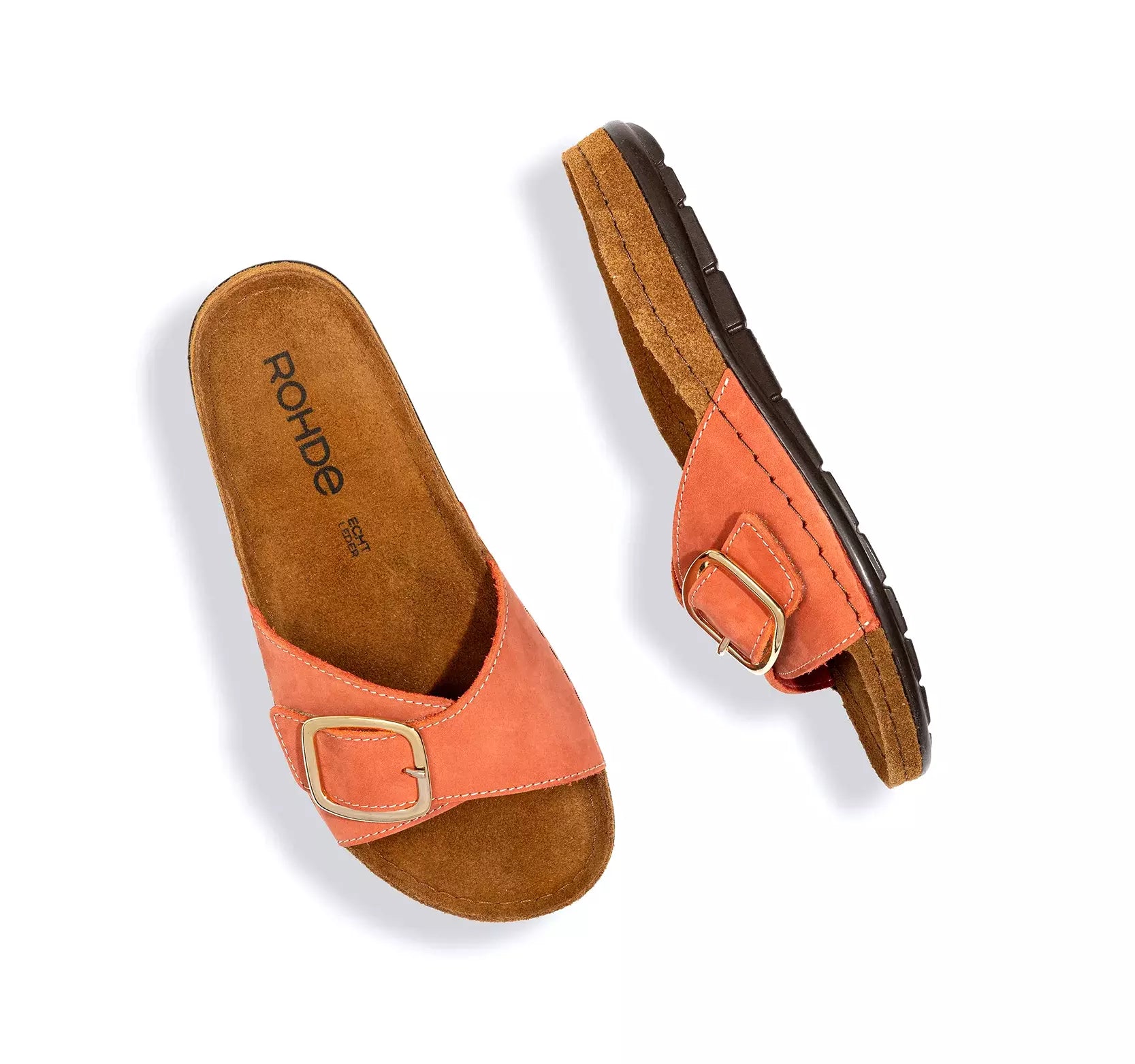 'Rodigo - D' women's slide sandal - orange - Chaplinshoes'Rodigo - D' women's slide sandal - orangeRohde