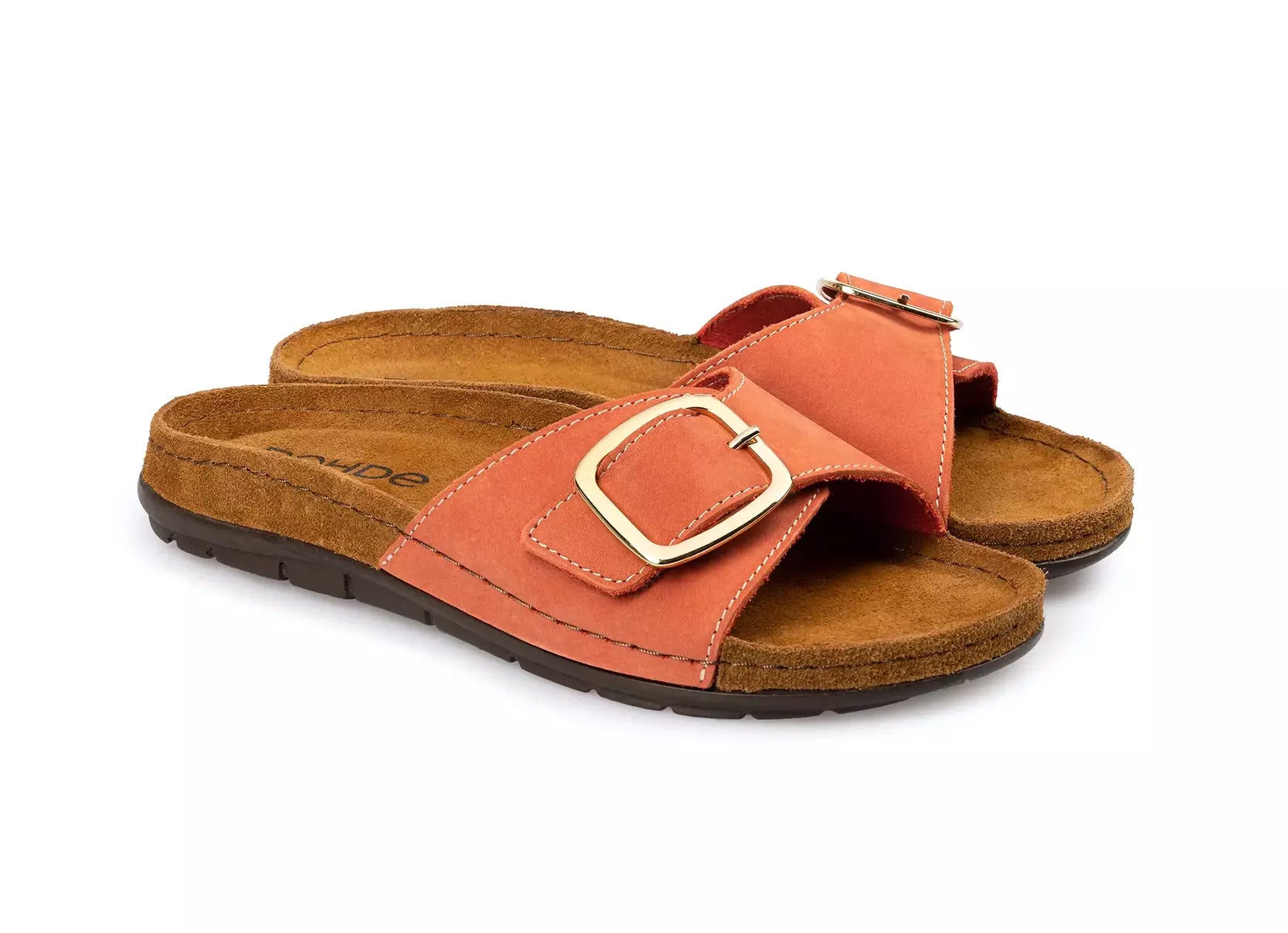 'Rodigo - D' women's slide sandal - orange - Chaplinshoes'Rodigo - D' women's slide sandal - orangeRohde