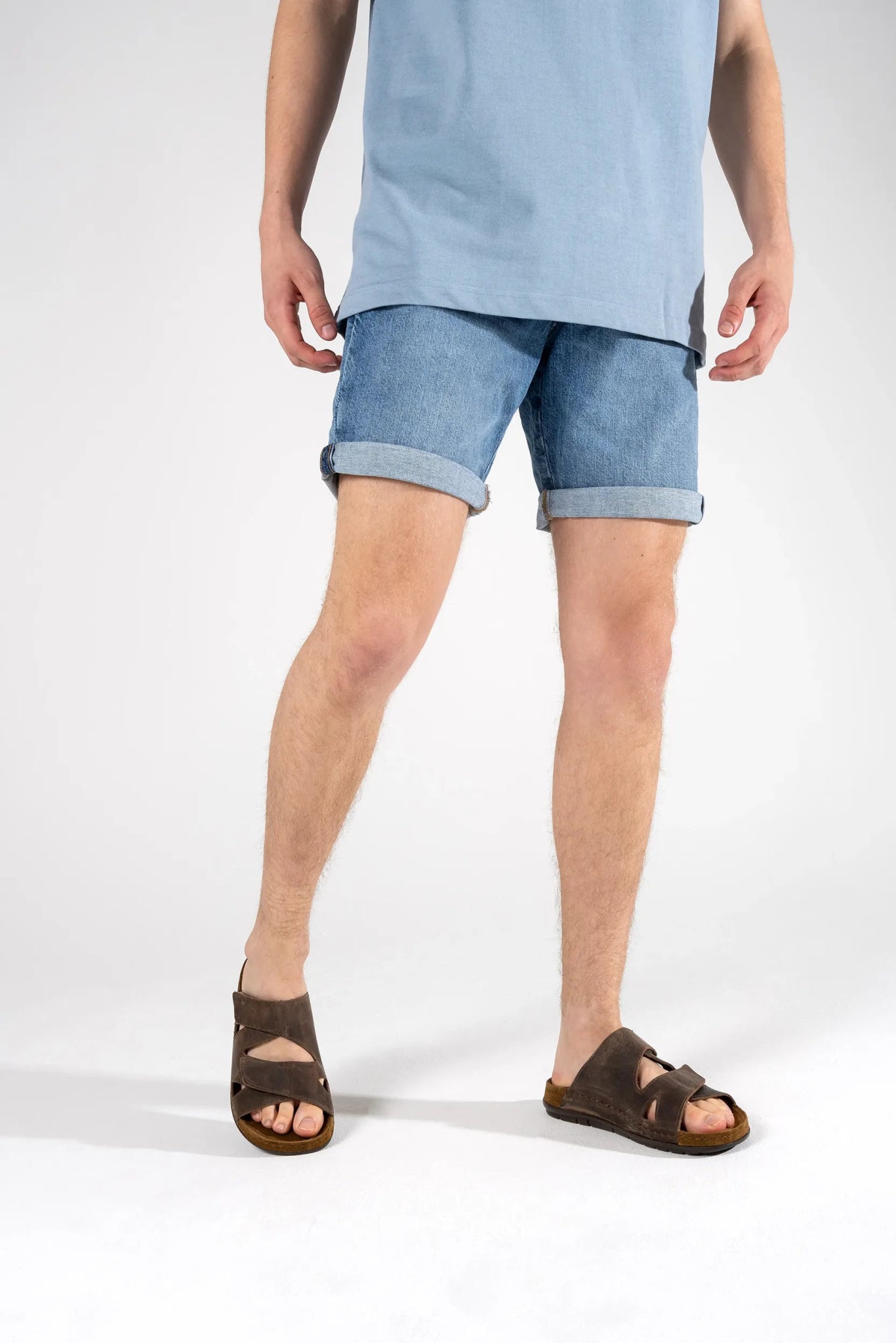 'Rodigo - H' herensandaal met brede pasvorm (H) - Bruin - Chaplinshoes'Rodigo - H' herensandaal met brede pasvorm (H) - BruinRohde