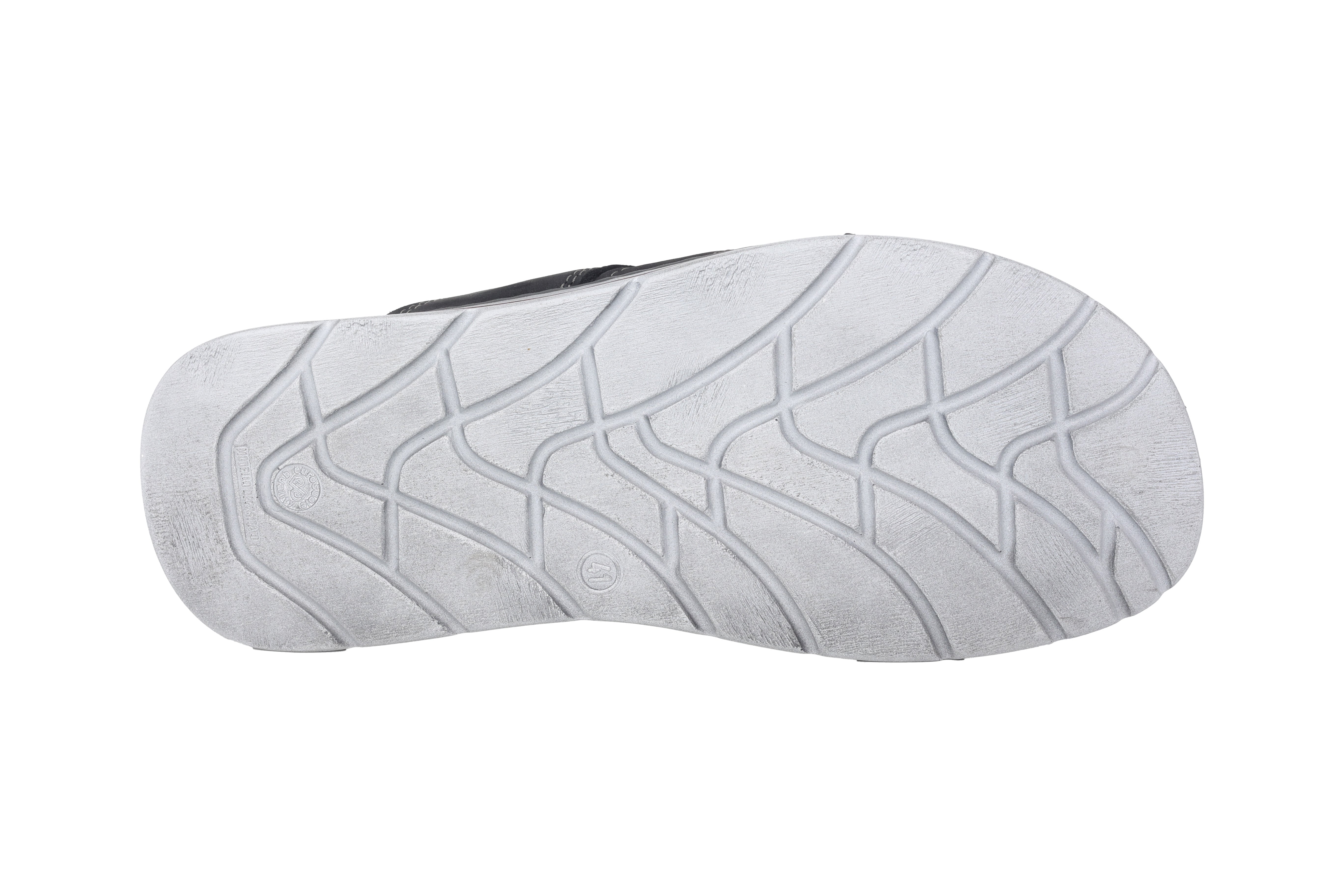 Sandalia tipo chancla para hombre 'Brunello' - Negro