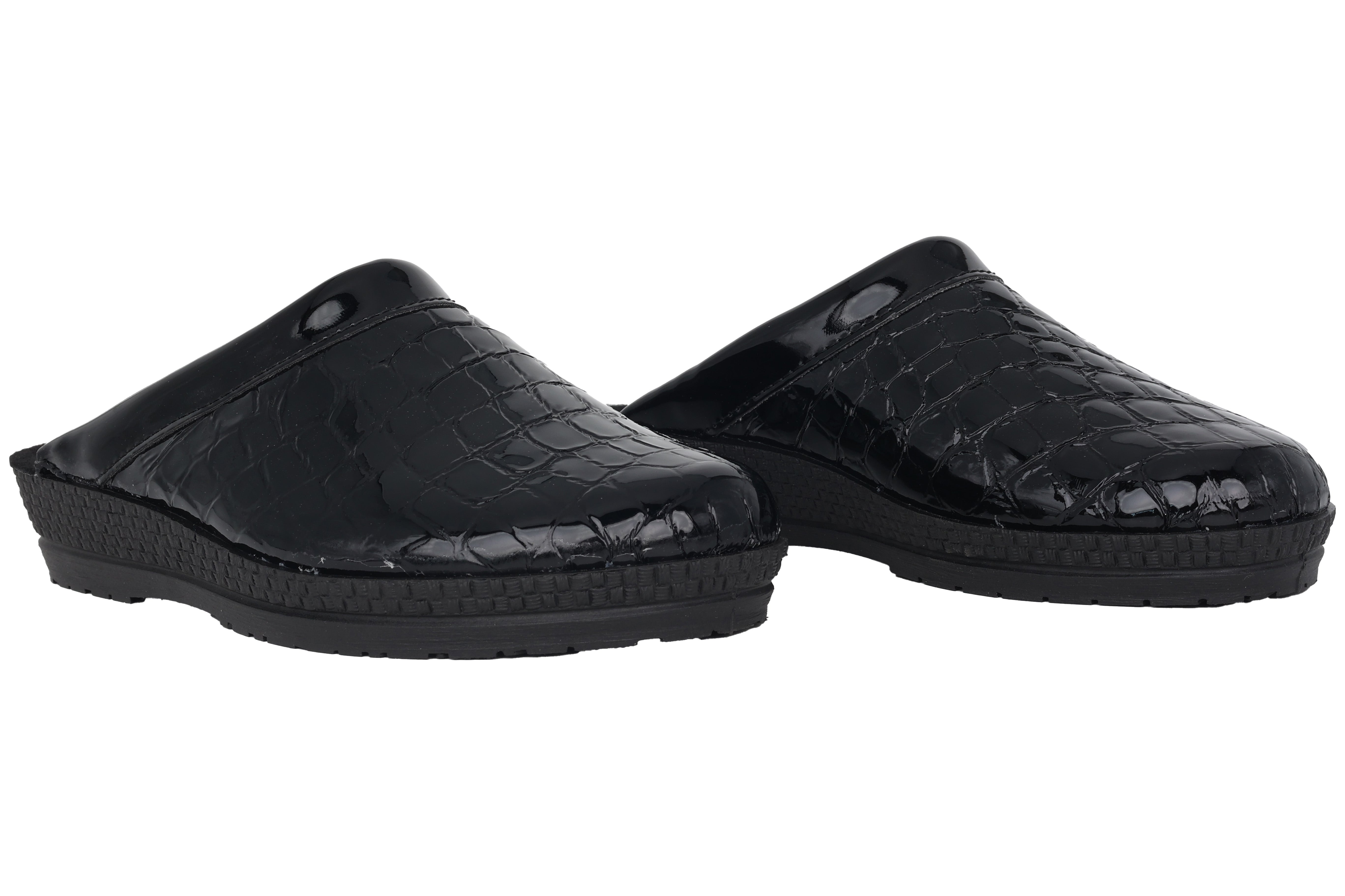 'Neustadt-D' women's indoor home slipper - black