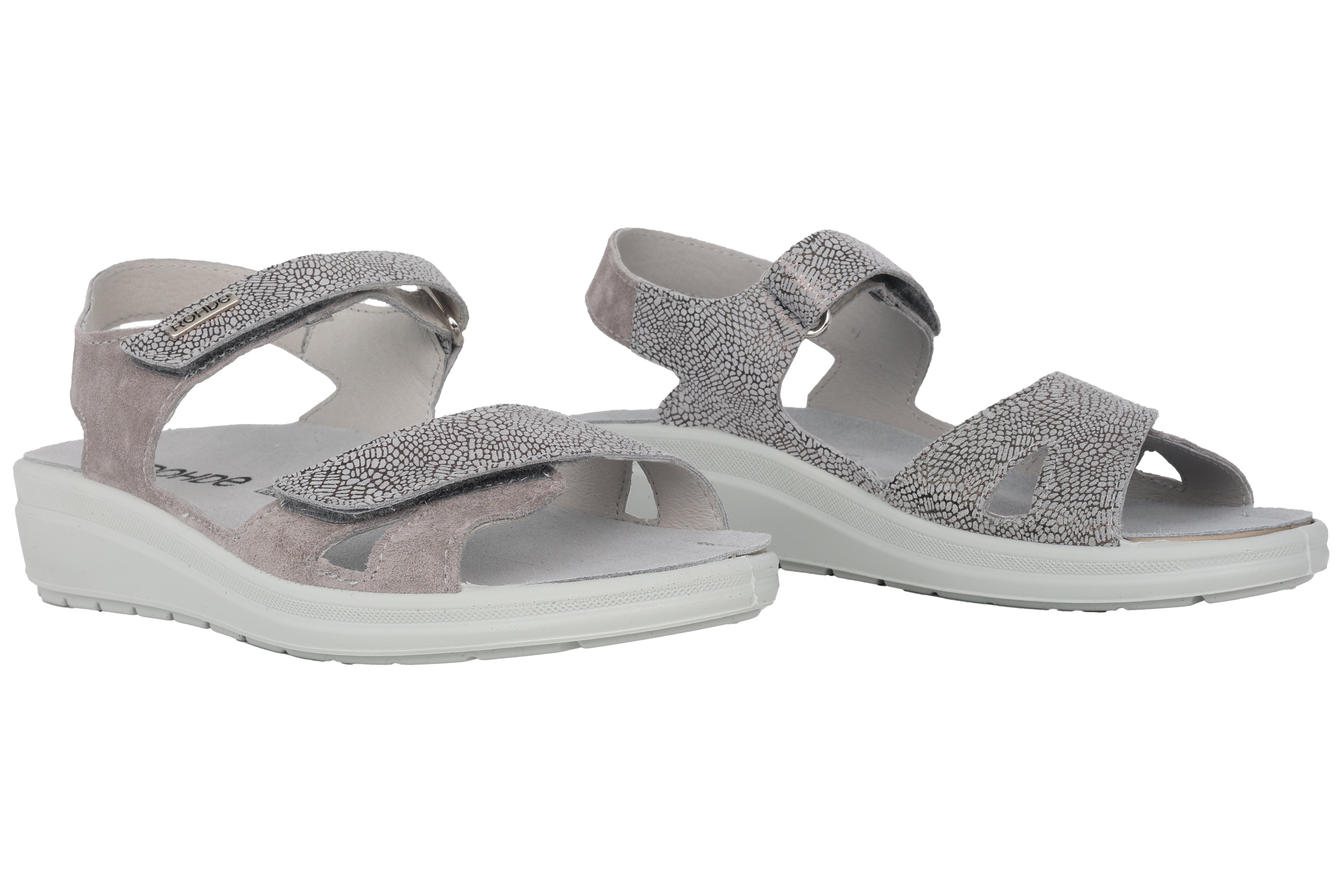 'Rivella' women's strap sandal - Grey