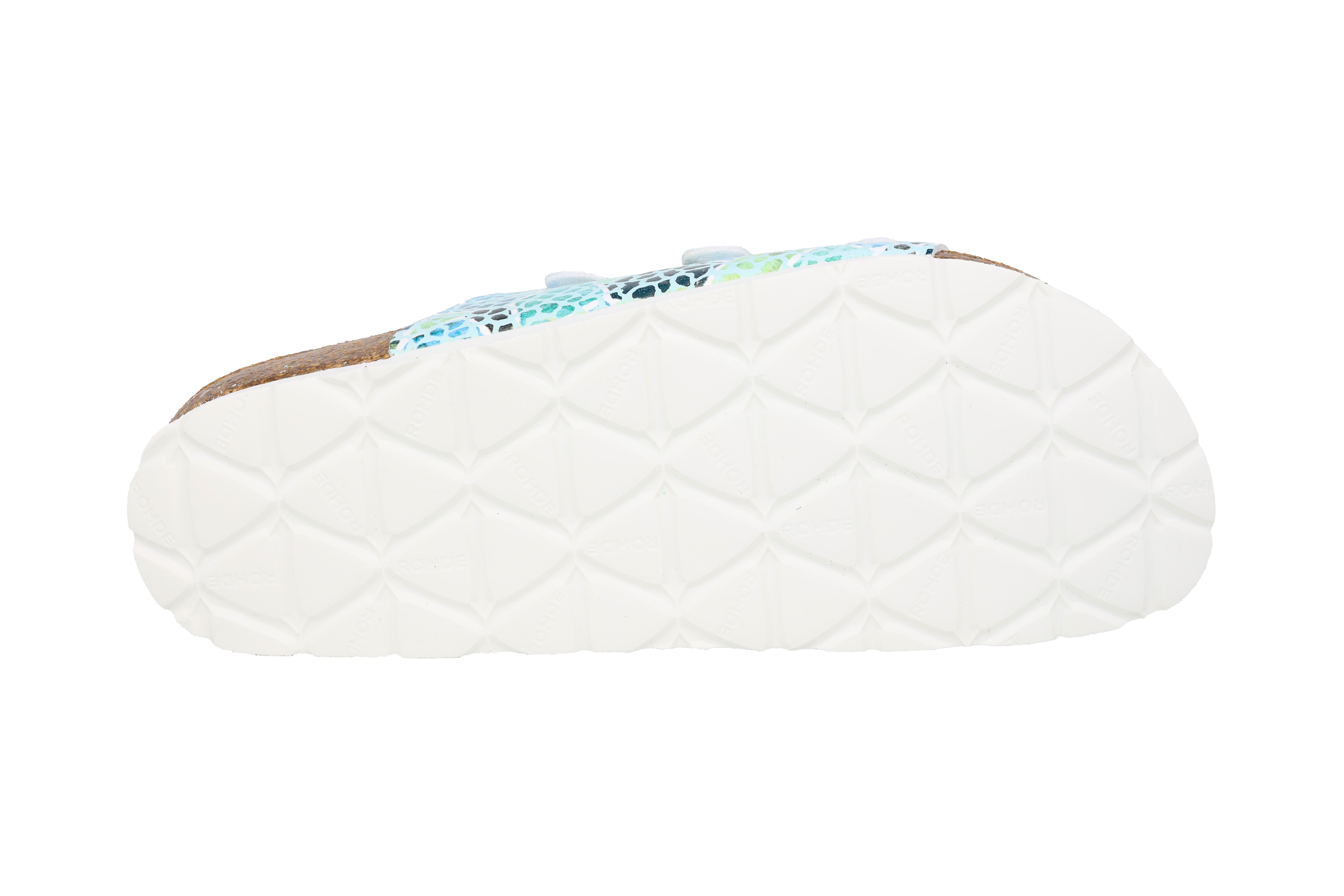 Damessandaal 'Alba' - blauw mix