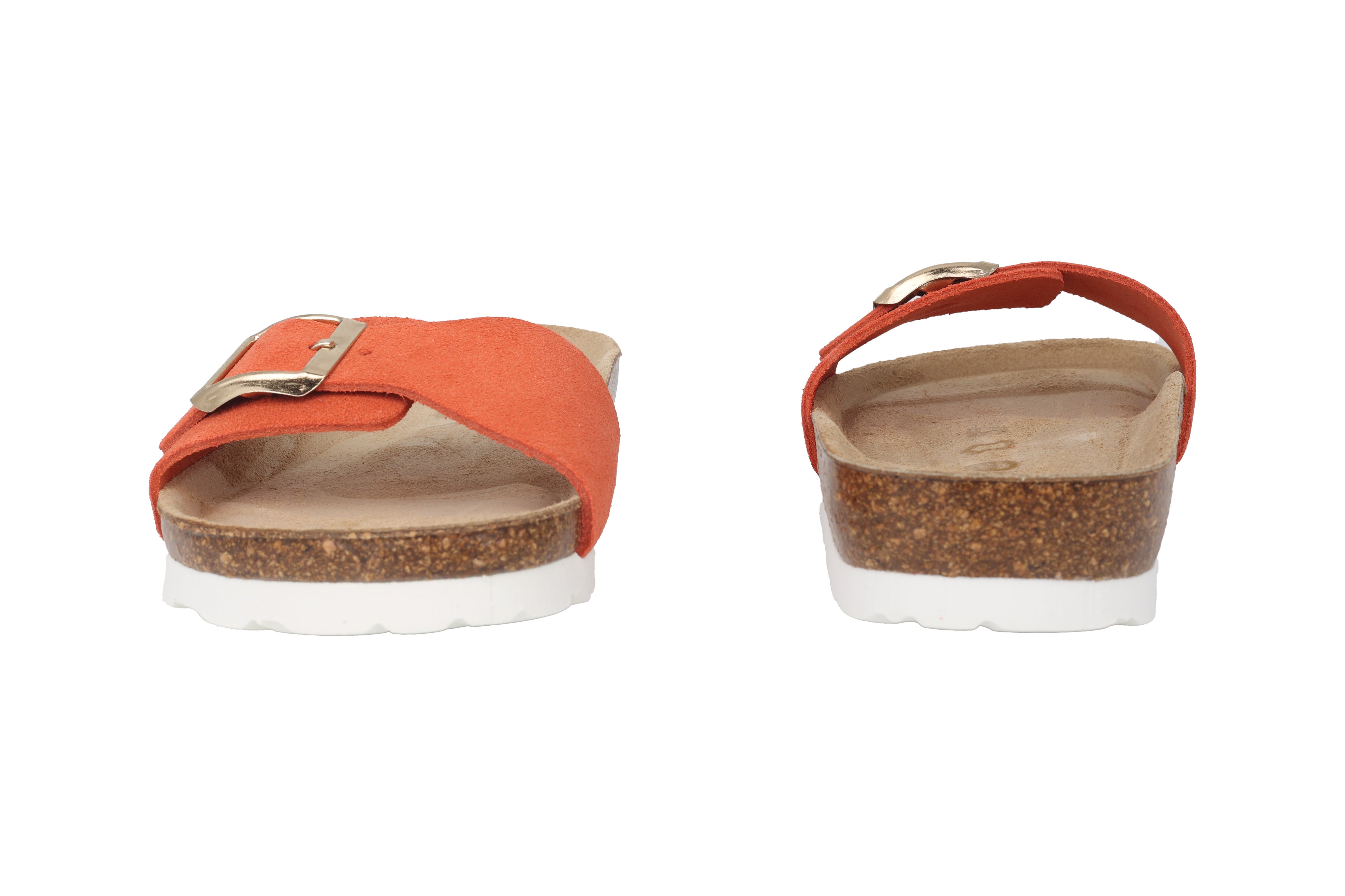 'Alba' women's outdoor mule slide sandal  - red