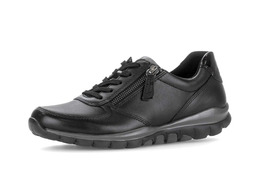 '0100.01.003' women's  low sneakers - black