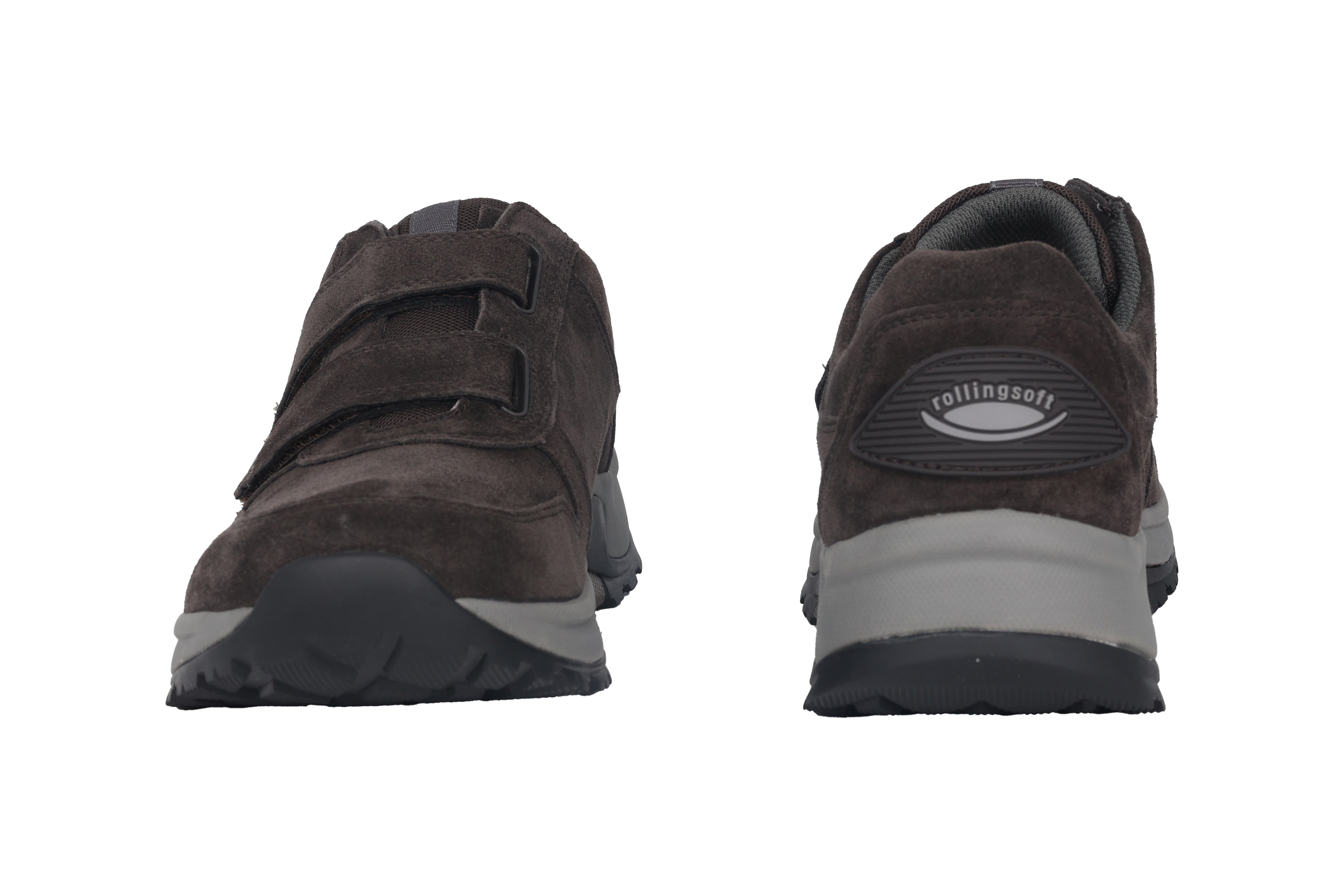 '8000.16.07' herrskor med rullband - bruna