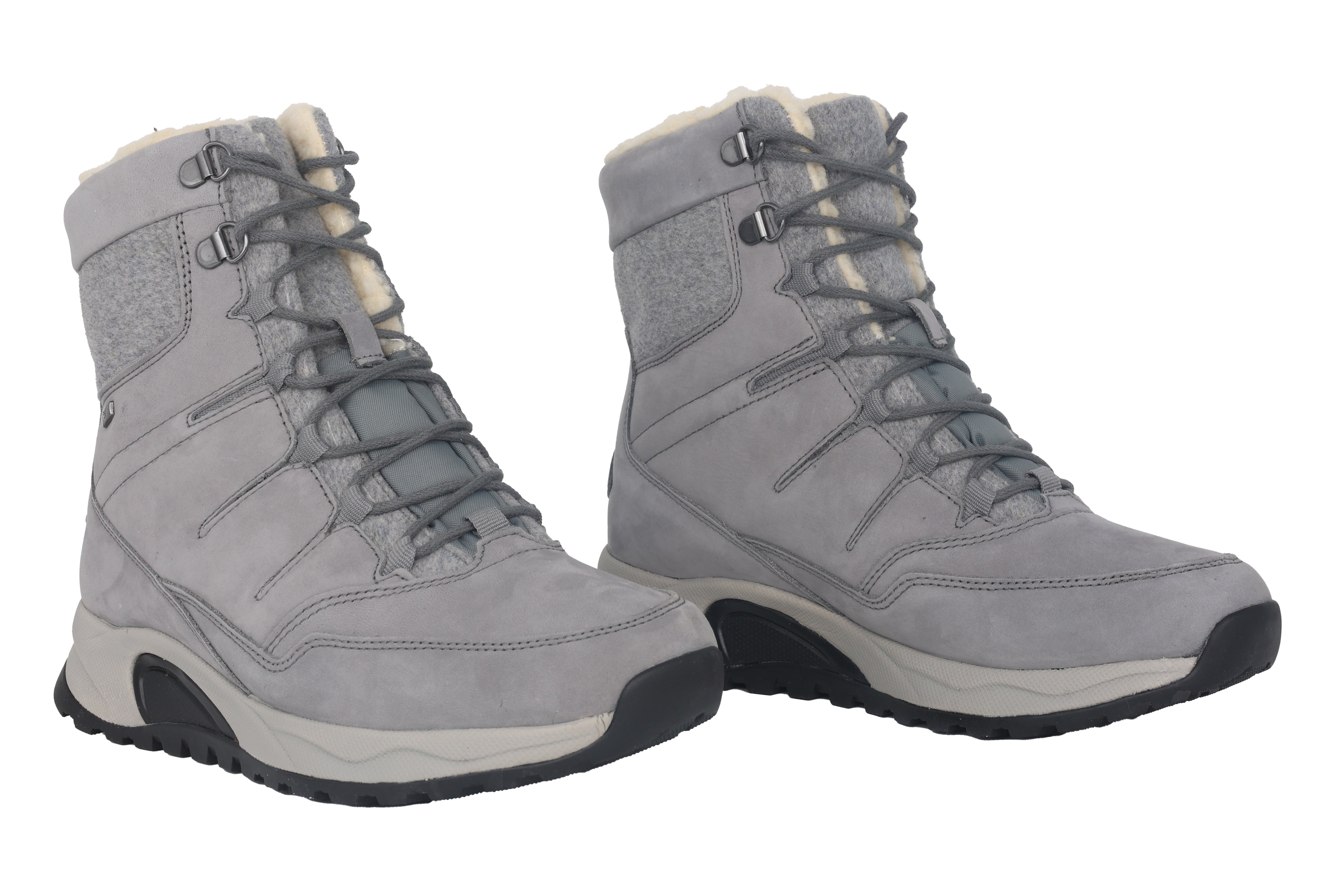 '76.807.39' women's waterproof rolling walking boot - Grey