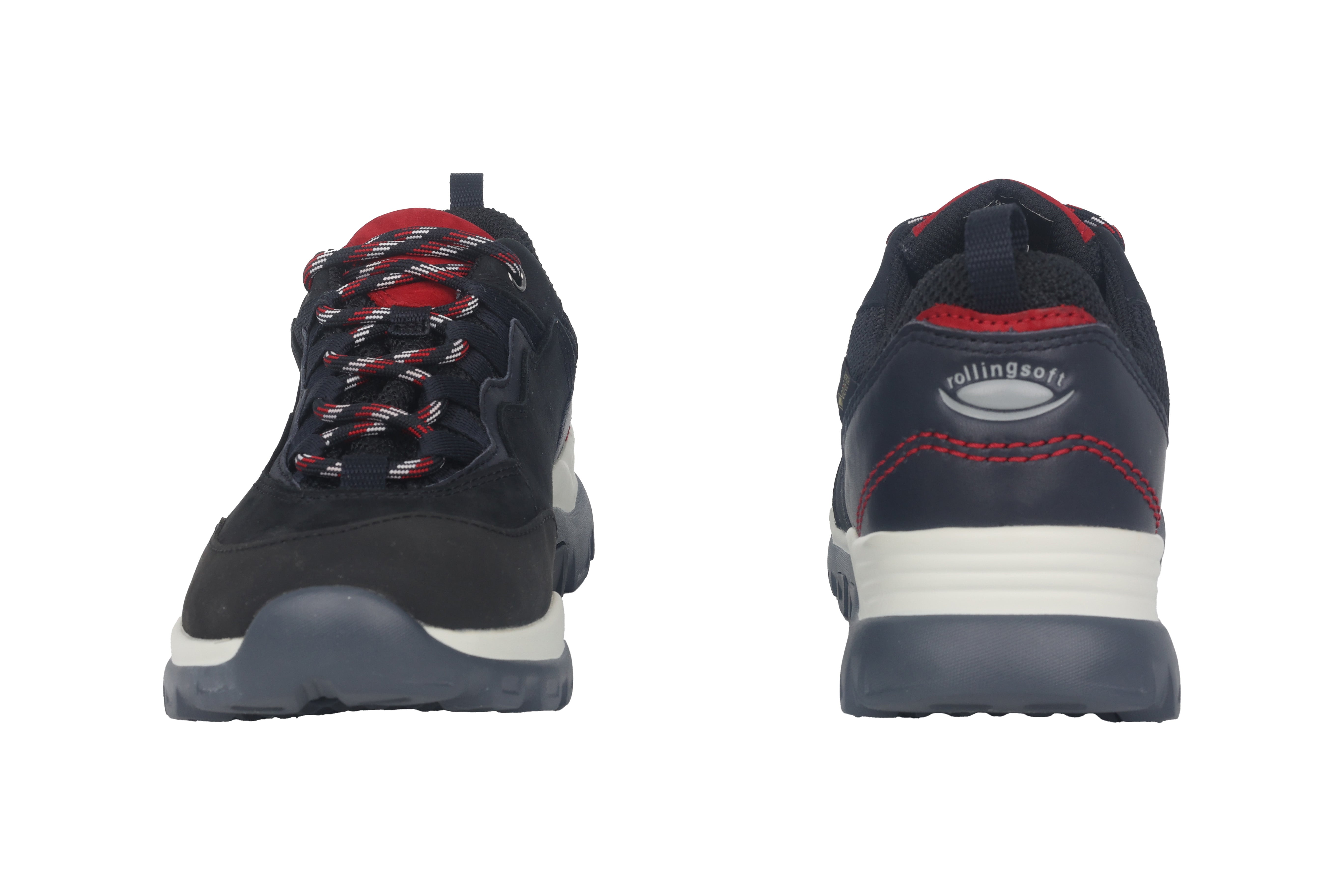 '96.927.46' women's waterproof walking rolling lace-up shoes - Blue