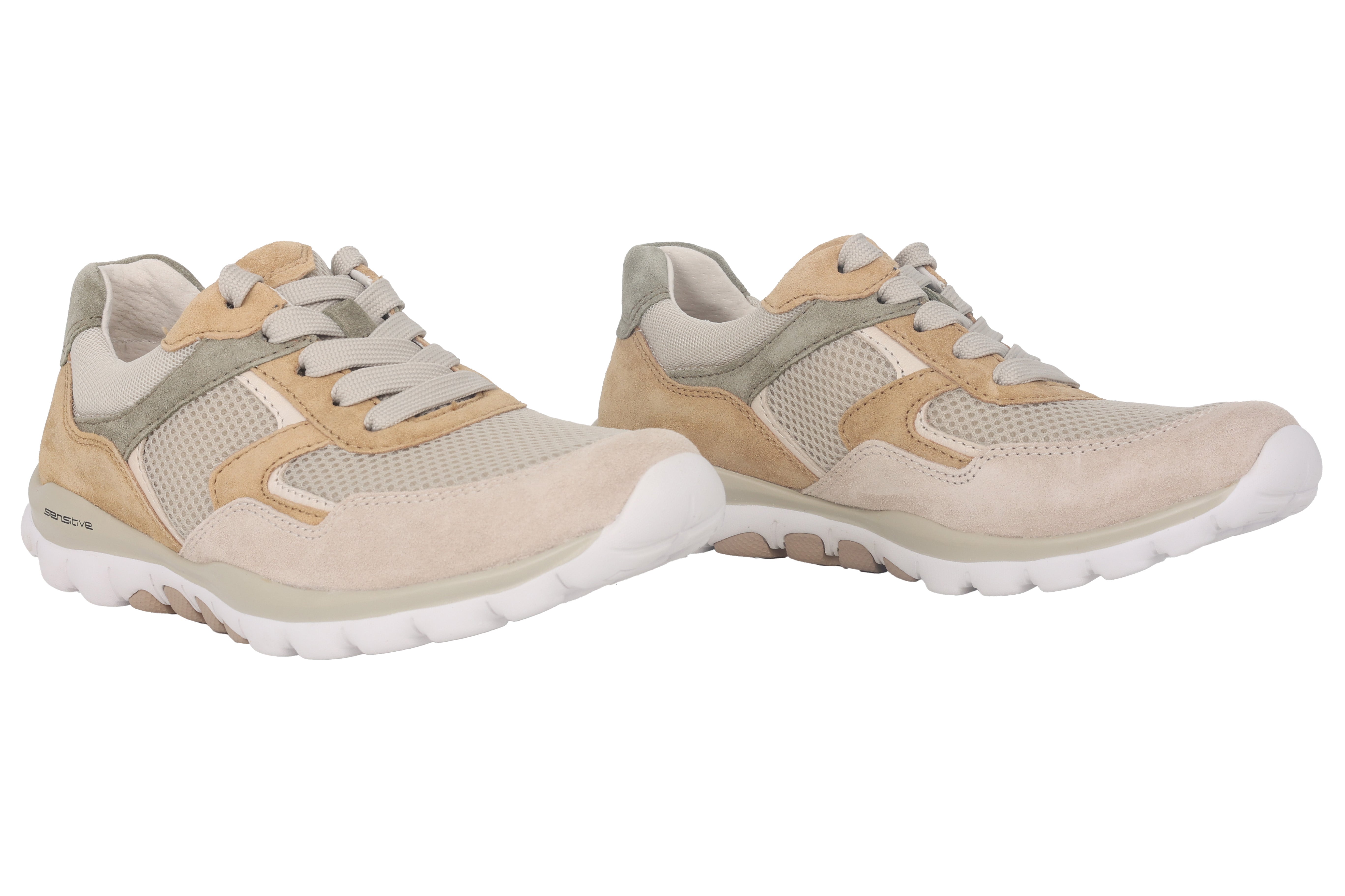 '86.964.60' women's walking rolling sneaker - Beige mix