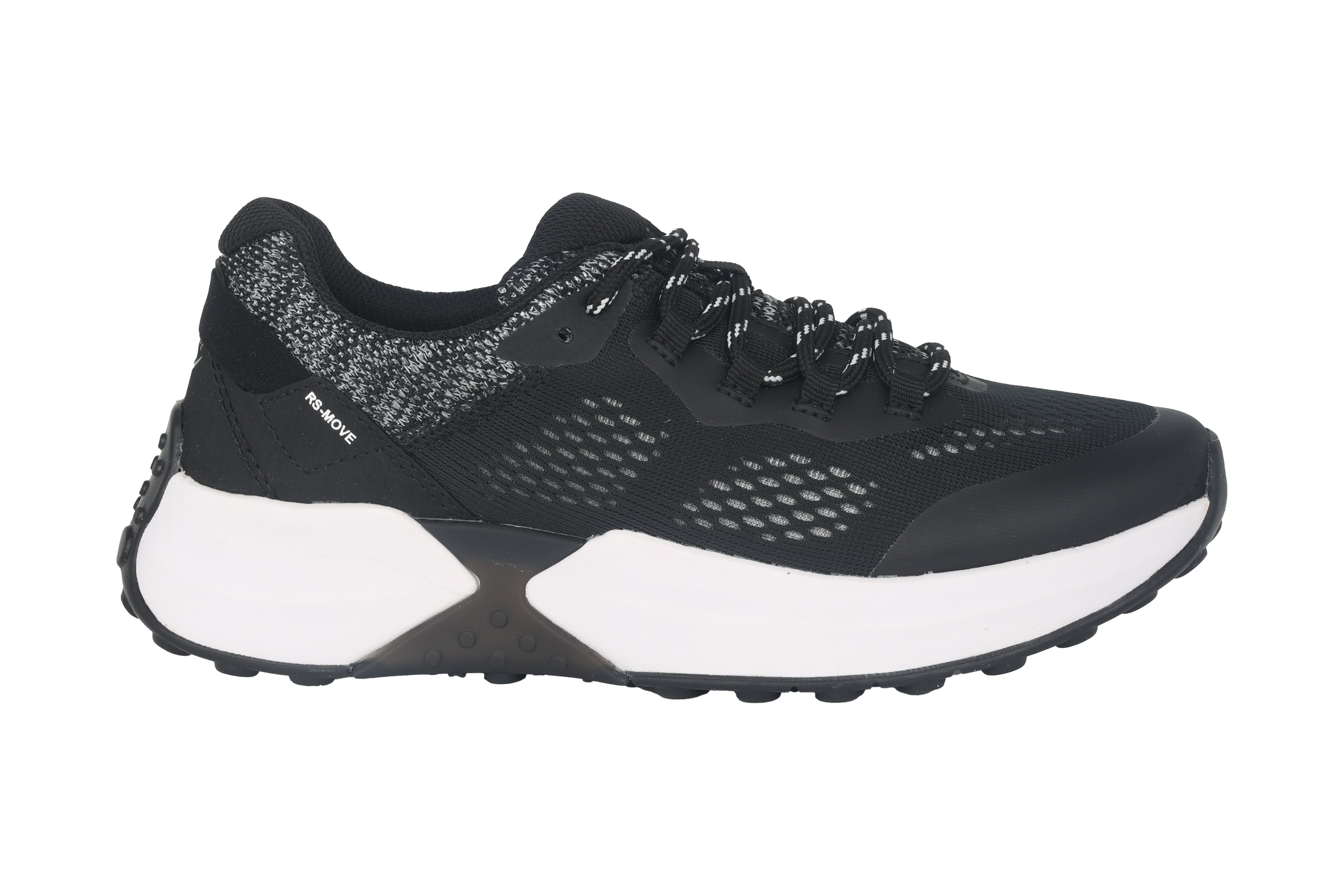 '26.994.27' women's walking rolling sneaker - Black