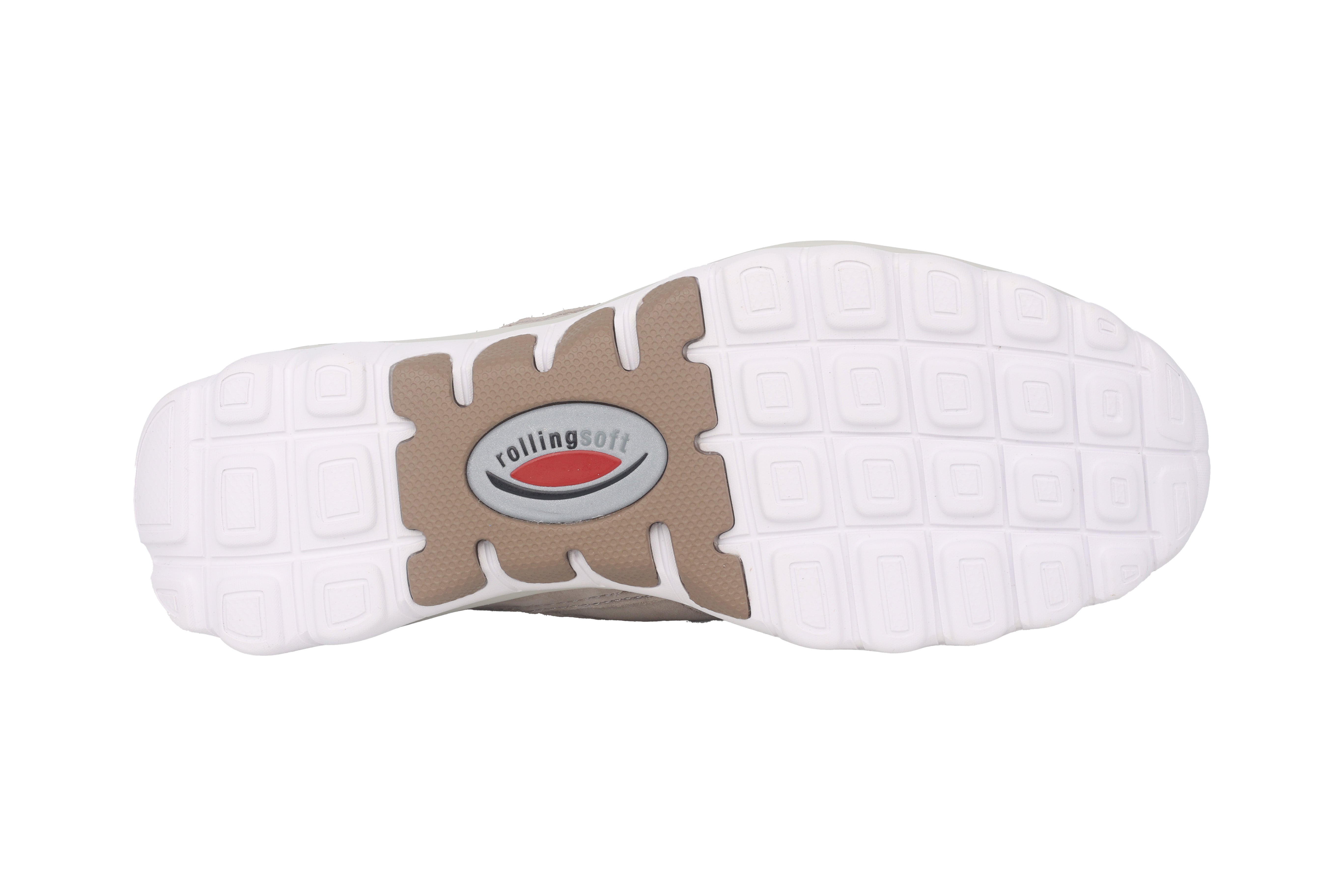 '86.966.33' women's walking rolling shoes - beige