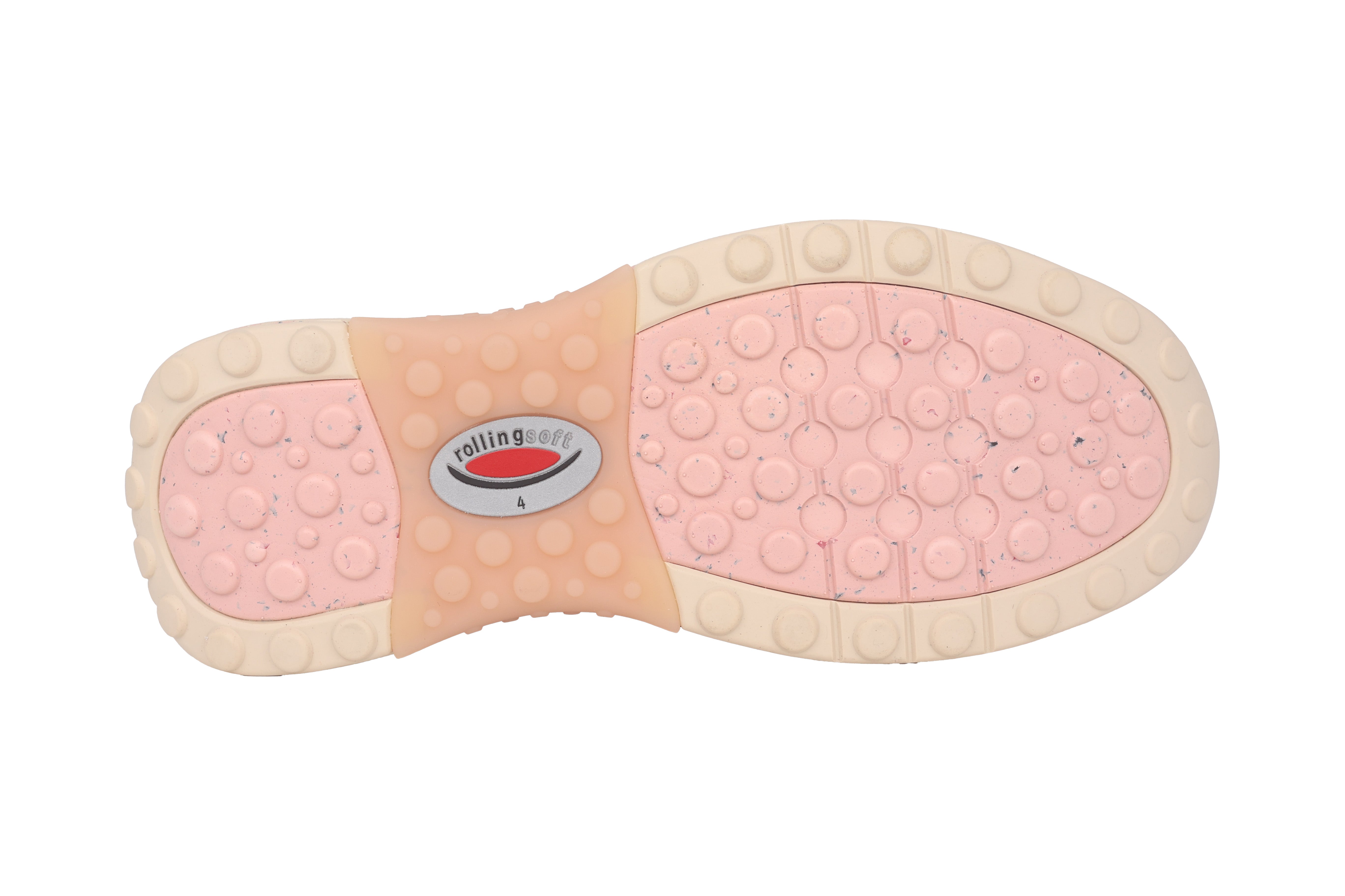 Roll-Sneaker '26.995.25' für Damen – Rosa