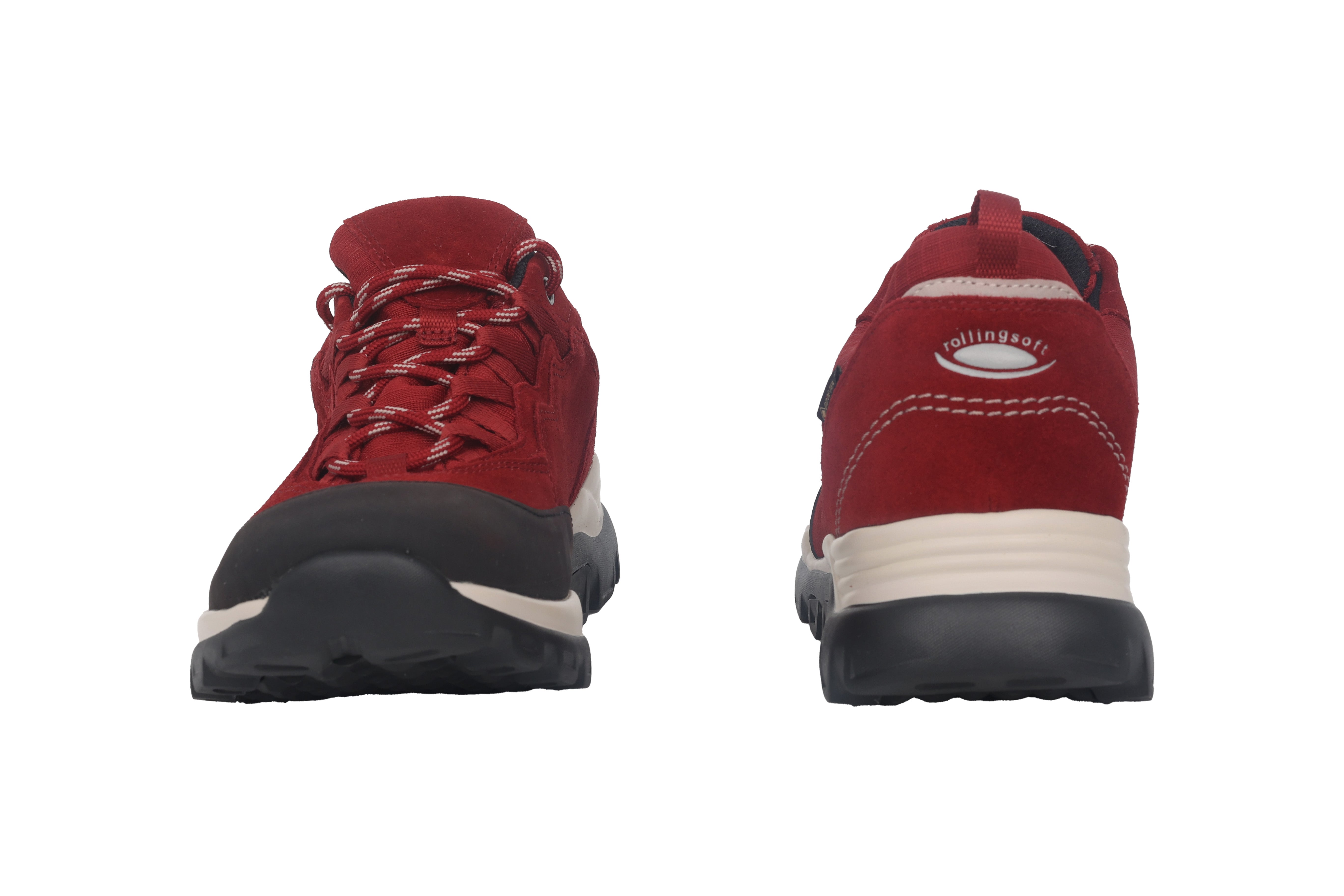 Baskets de marche à roulettes imperméables '96.927.38' pour femmes - Rouge