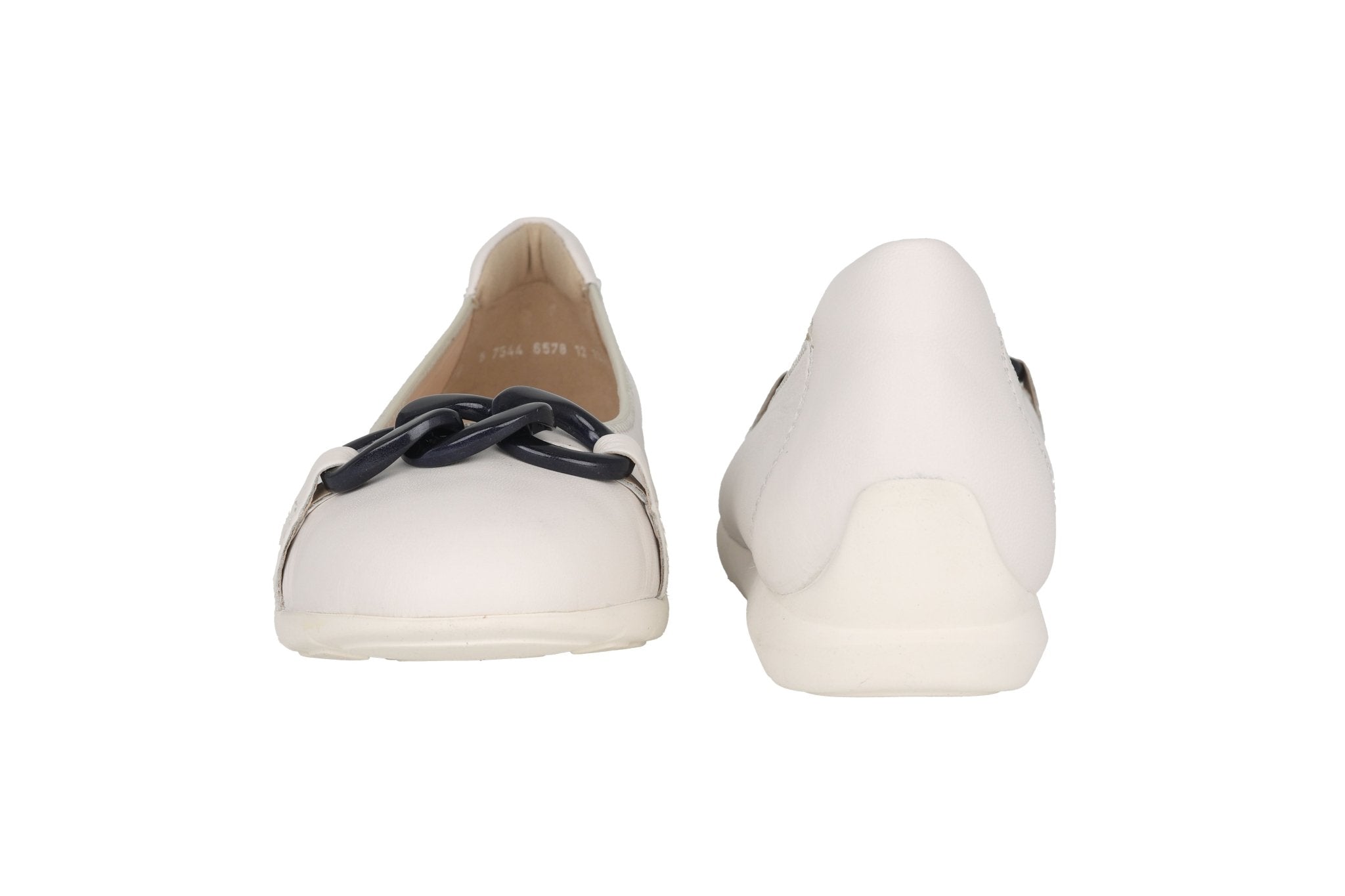 'Sardinia' women's ballerina pump - Off white - Chaplinshoes'Sardinia' women's ballerina pump - Off whiteAra