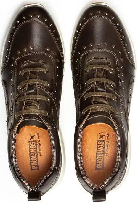 'Sella' women's sneaker - Moss green - Chaplinshoes'Sella' women's sneaker - Moss greenPikolinos