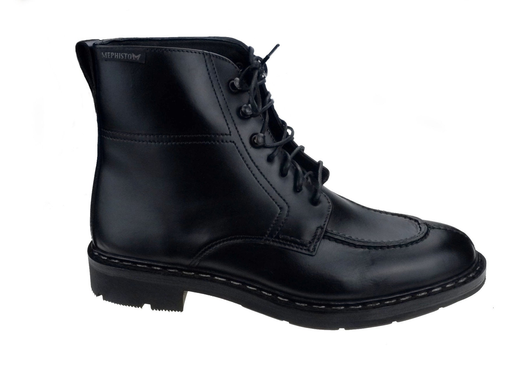 'Sergio' men's goodyear handmade boot - Black - Chaplinshoes'Sergio' men's goodyear handmade boot - BlackMephisto