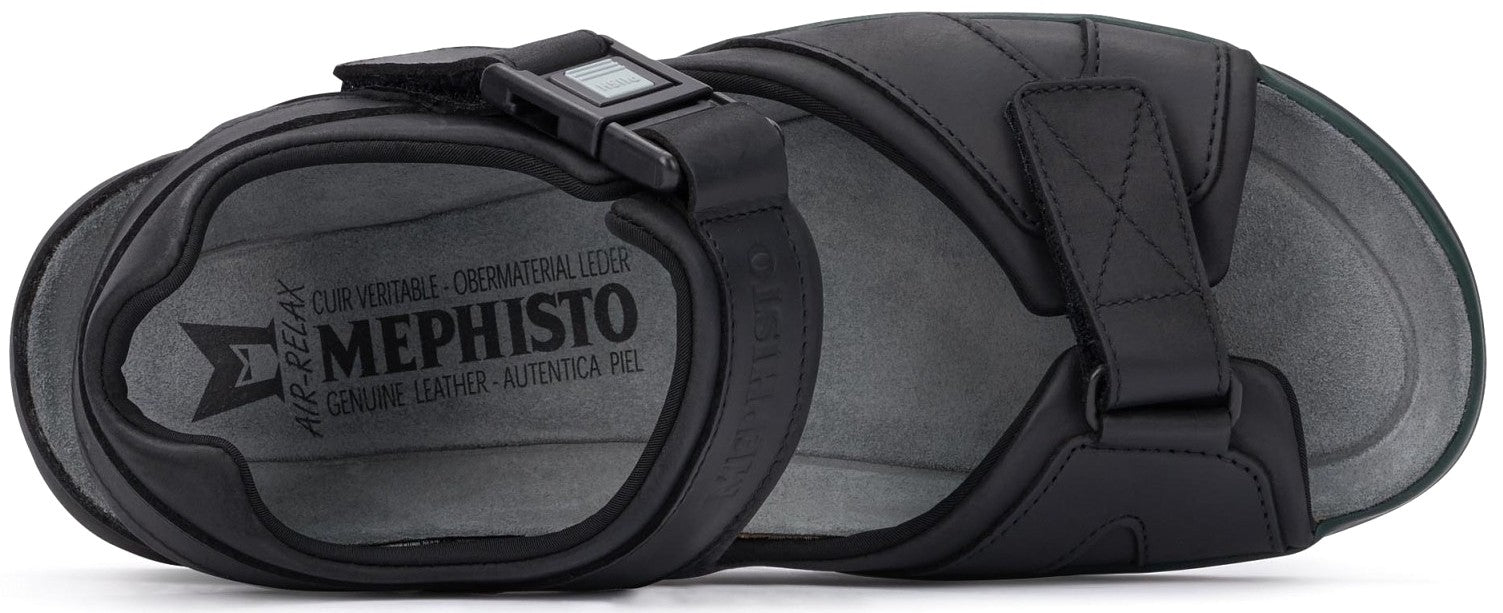 'SHARK FIT' men's sandal - black - Chaplinshoes'SHARK FIT' men's sandal - blackMephisto