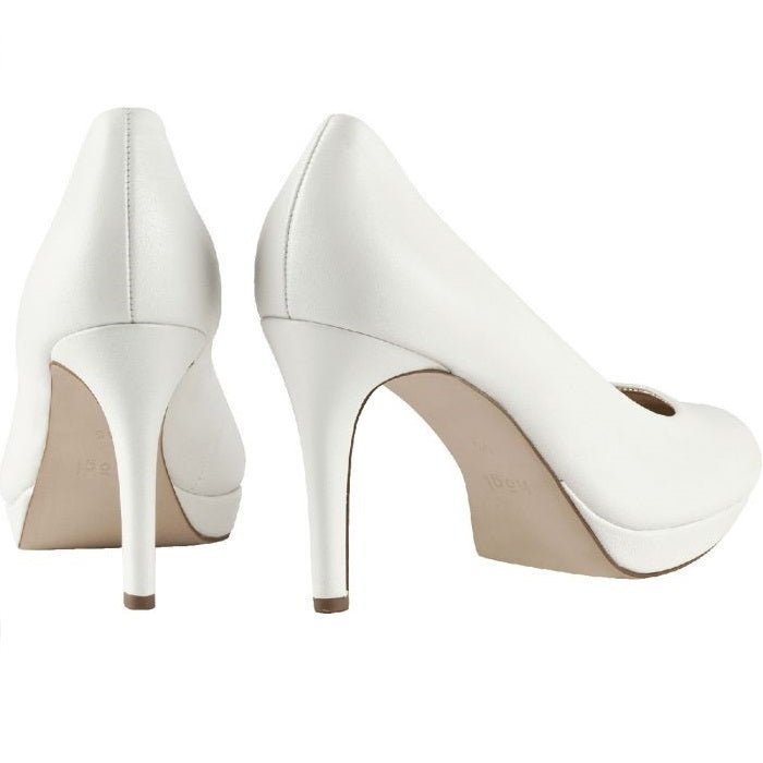 'Studio 80' women's wedding pump - White - Chaplinshoes'Studio 80' women's wedding pump - WhiteHögl