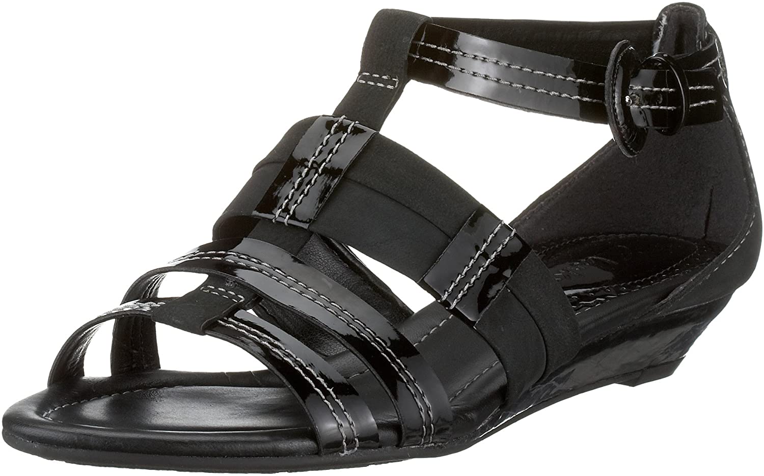 'Sugar Bowl' women's sandal - black patent - Chaplinshoes'Sugar Bowl' women's sandal - black patentClarks