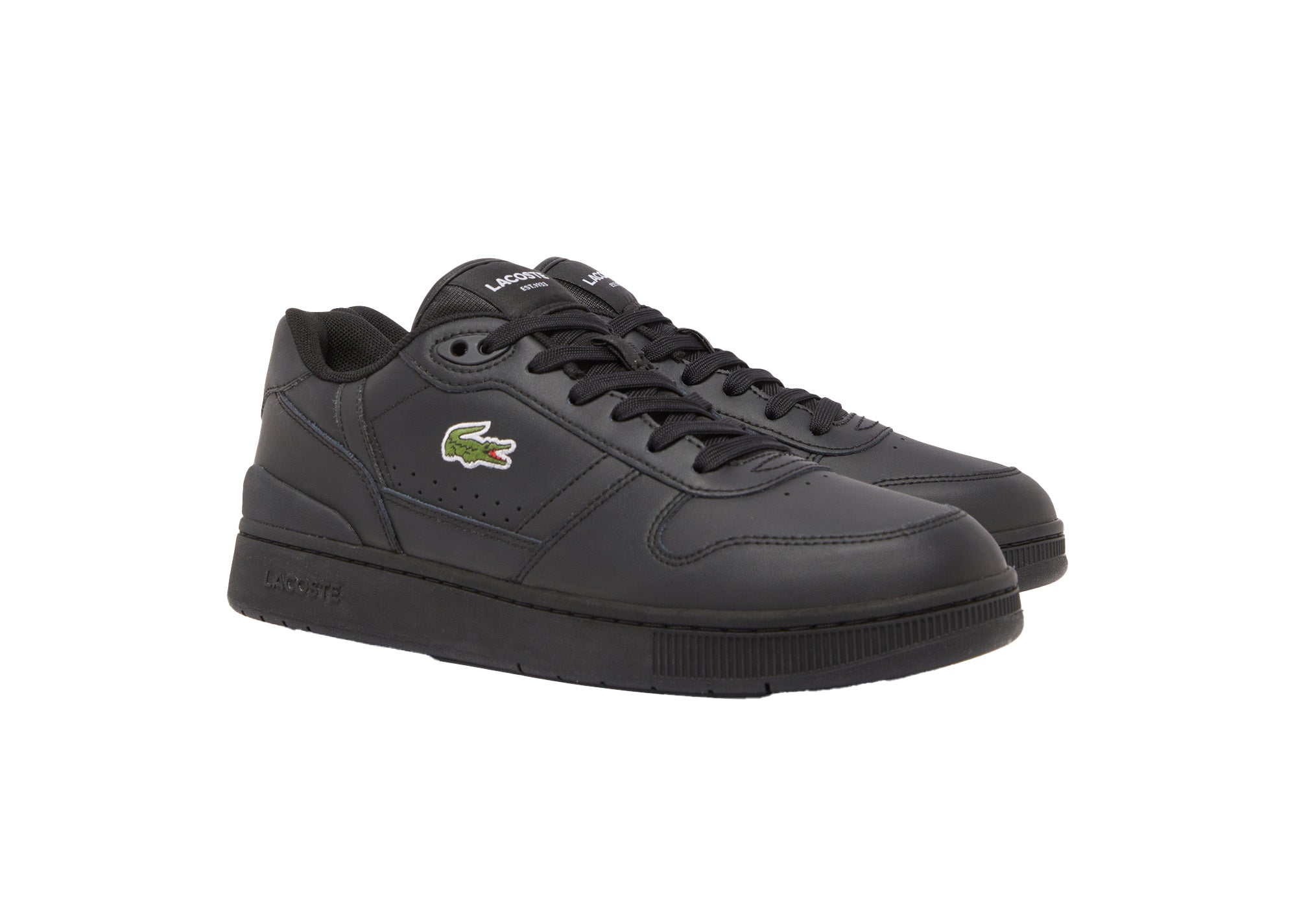 'T - clip set' men's sneaker - black - Chaplinshoes'T - clip set' men's sneaker - blackLacoste