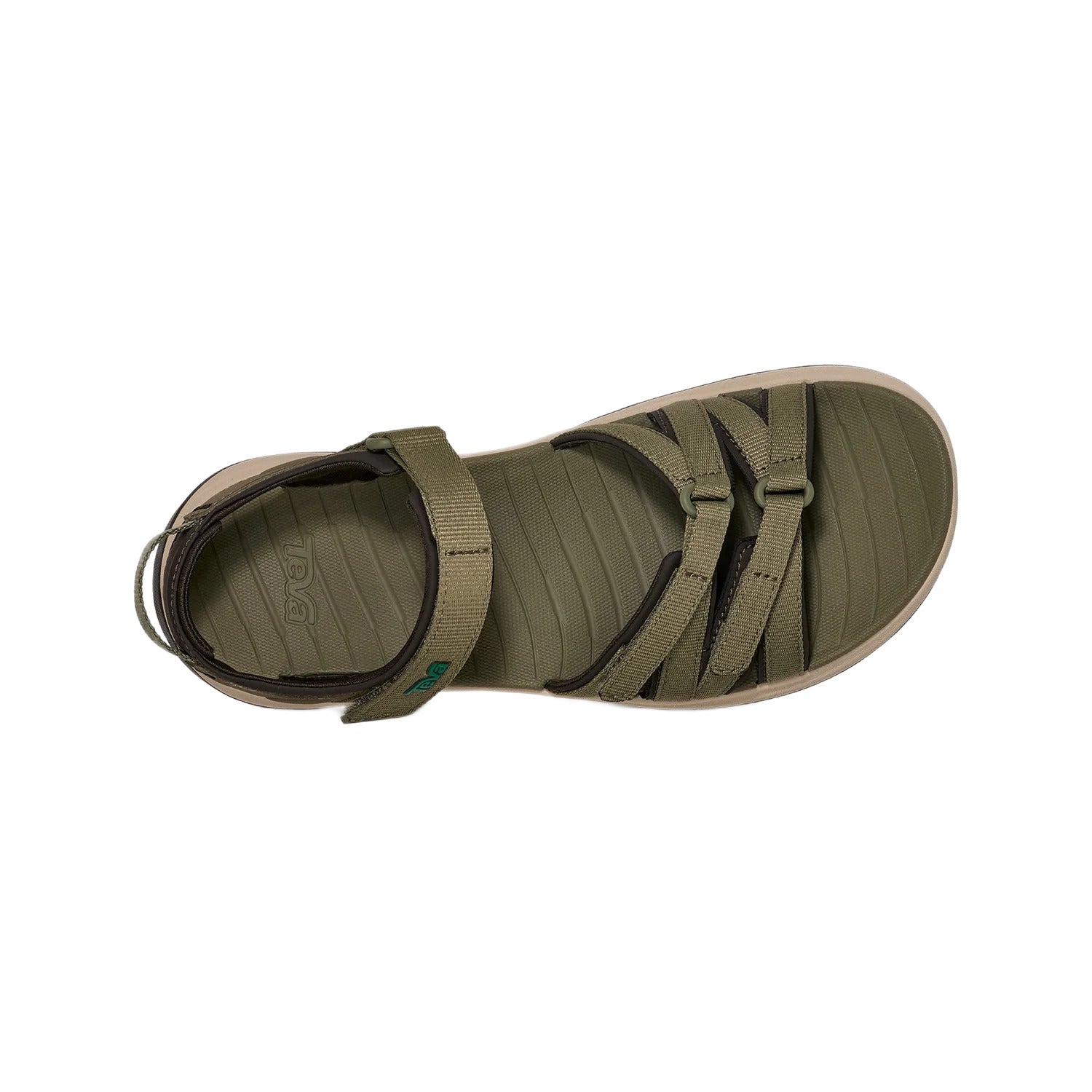 'Tirra Sport' damesandal - grøn