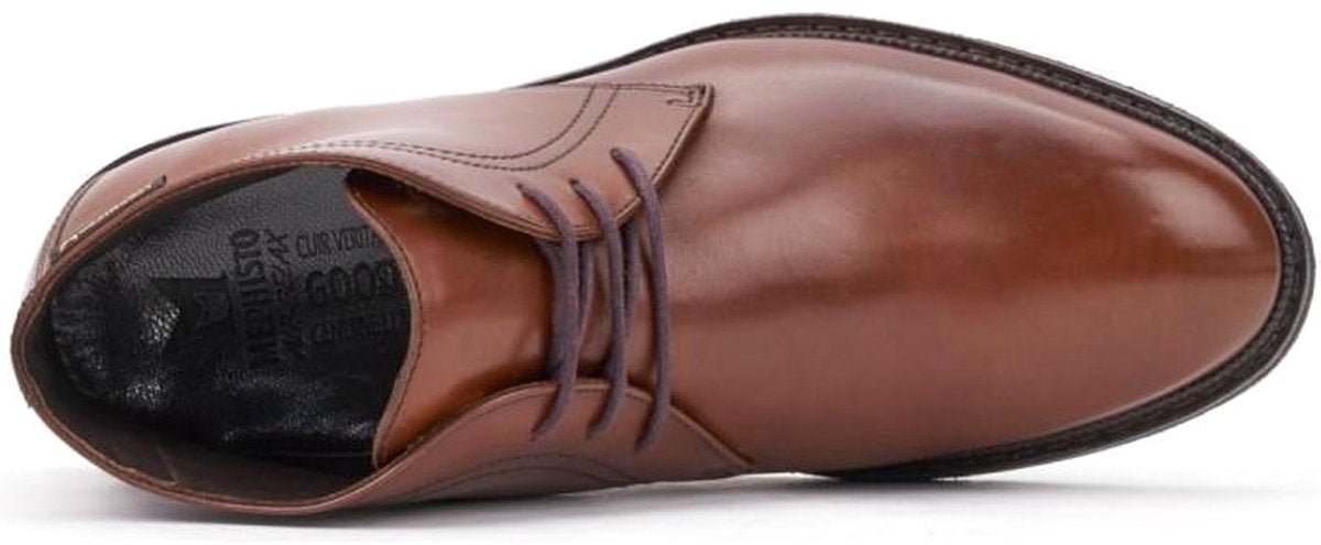 'TIBERIO CRUST' men's goodyear handmade lace - up boot - Brown - Chaplinshoes'TIBERIO CRUST' men's goodyear handmade lace - up boot - BrownMephisto