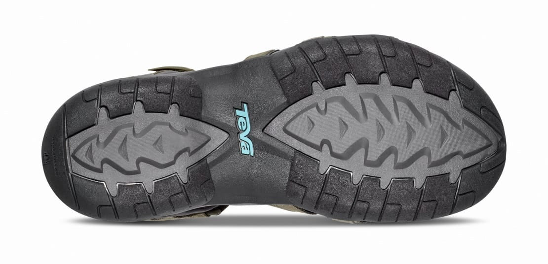 Damessandaal 'Tirra' - Groen - Chaplinshoes'Tirra' damessandaal - GroenTeva