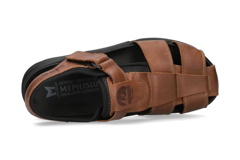 'Toren' men's semi - closed sandal - brown - Chaplinshoes'Toren' men's semi - closed sandal - brownMephisto