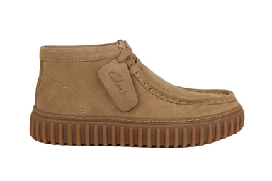 Dames enkellaarsje 'Torhill Hi' - beige - ChaplinshoesDames enkellaars 'Torhill Hi' - beigeClarks