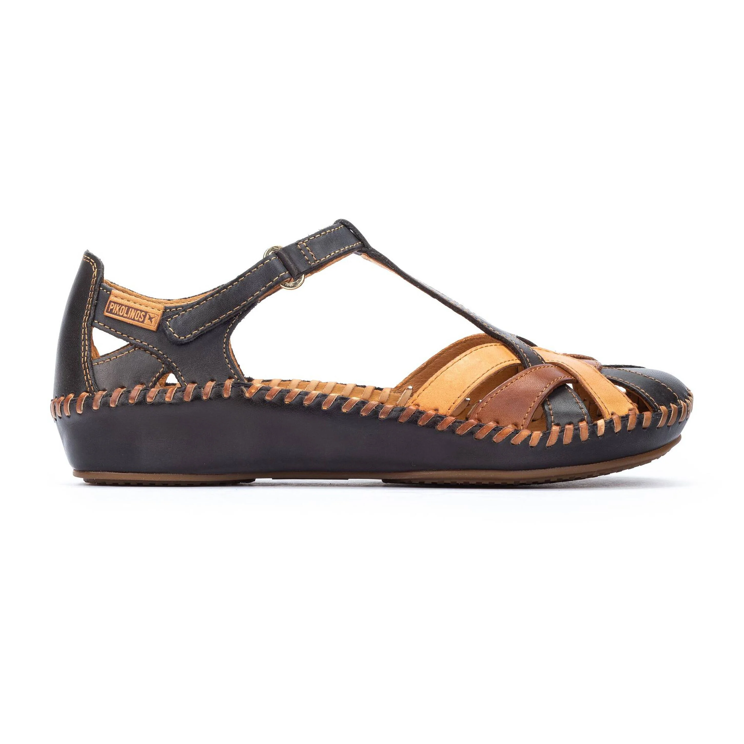 'P. Sandale pour femme Vallarta - mélange de bleus