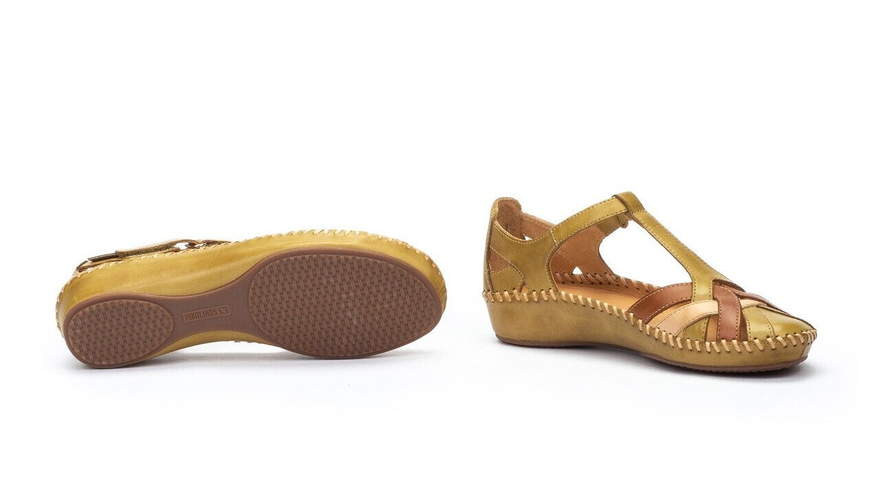 Sandale pour femme 'Vallarta' - jaune