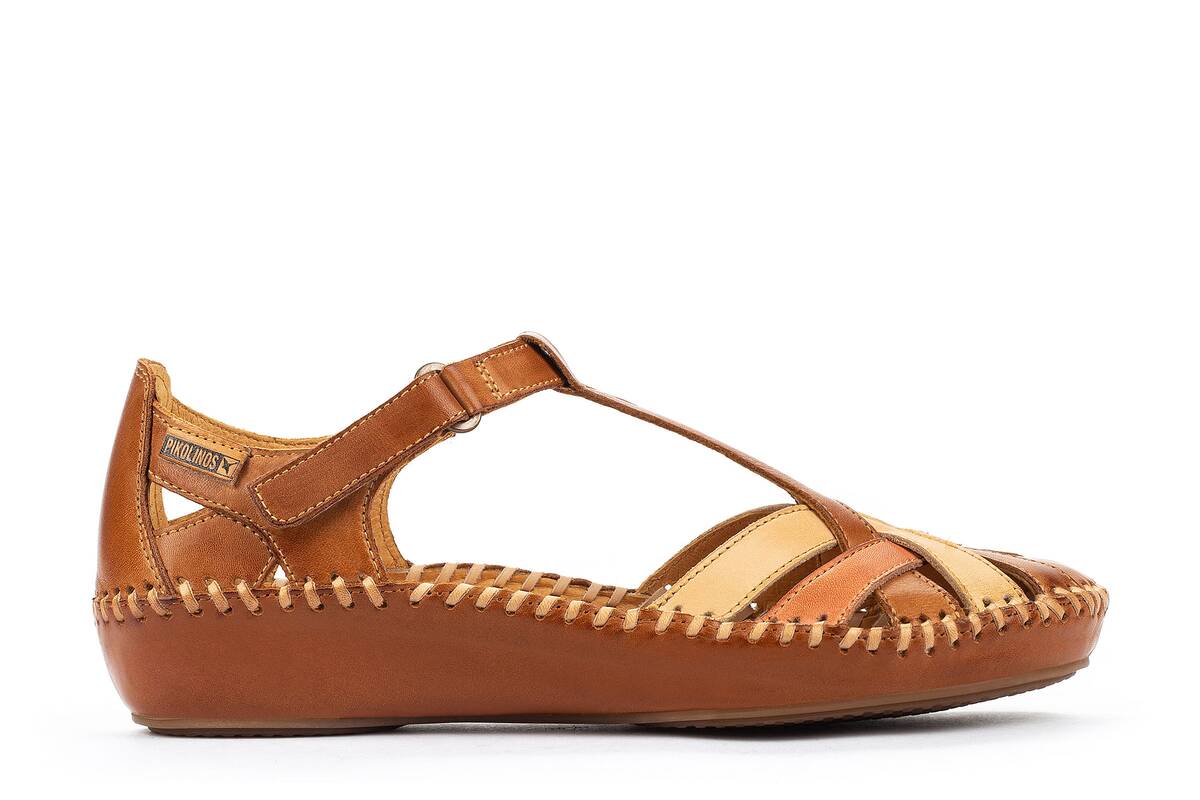 'Vallarta' women's sandal - Brown mix - Chaplinshoes'Vallarta' women's sandal - Brown mixPikolinos