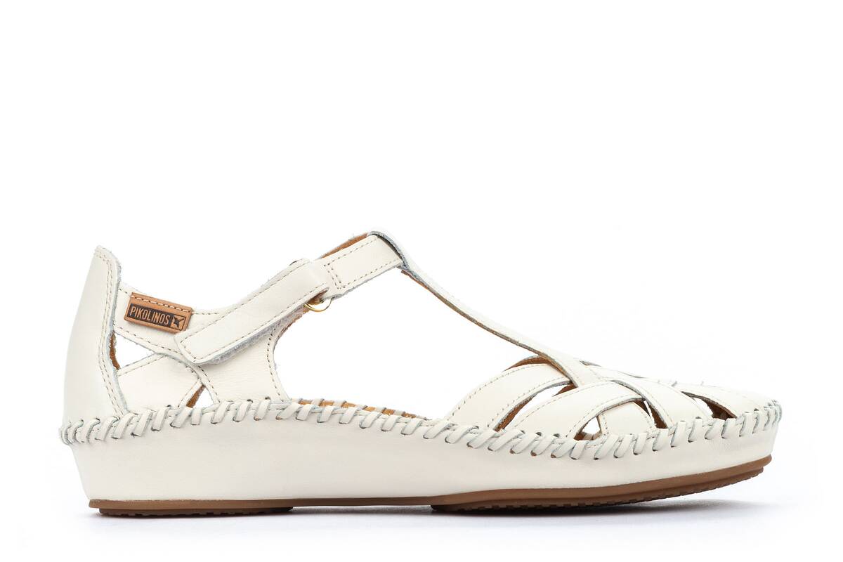 'Vallarta' women's sandal - Off white - Chaplinshoes'Vallarta' women's sandal - Off whitePikolinos