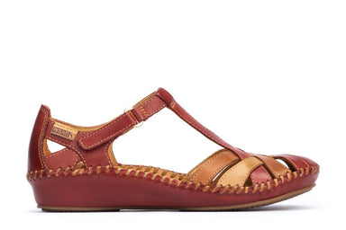 'Vallarta' women's sandal - red mix - Chaplinshoes'Vallarta' women's sandal - red mixPikolinos