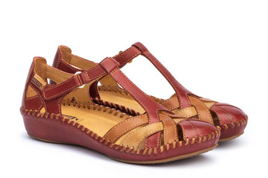 'Vallarta' women's sandal - red mix - Chaplinshoes'Vallarta' women's sandal - red mixPikolinos