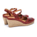 'Vila' women's wedges sandal - Red - Chaplinshoes'Vila' women's wedges sandal - RedPikolinos