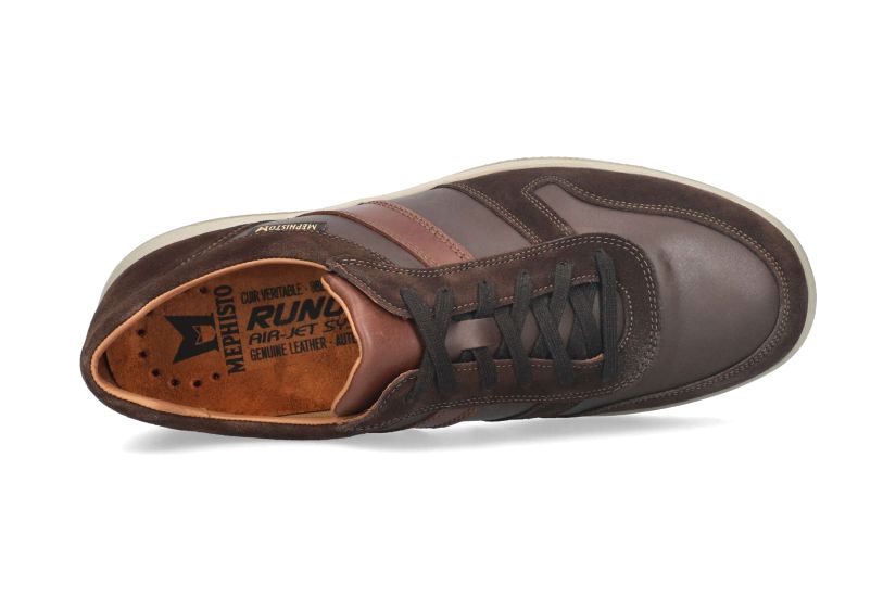 'Vito' men's lace - up sneaker - brown mix - Chaplinshoes'Vito' men's lace - up sneaker - brown mixMephisto